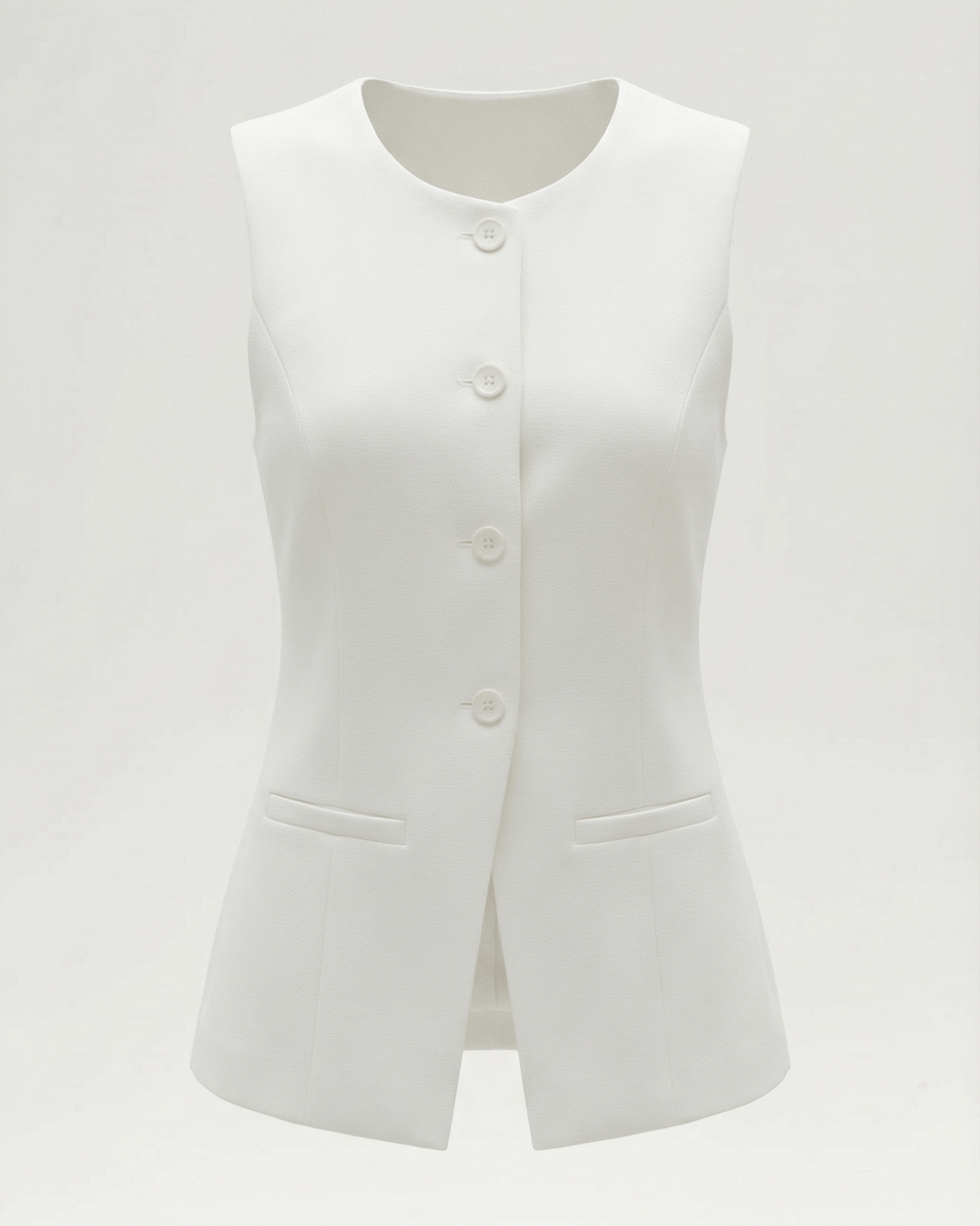 Aurazio Canotta con Bottoni Frontali da Donna