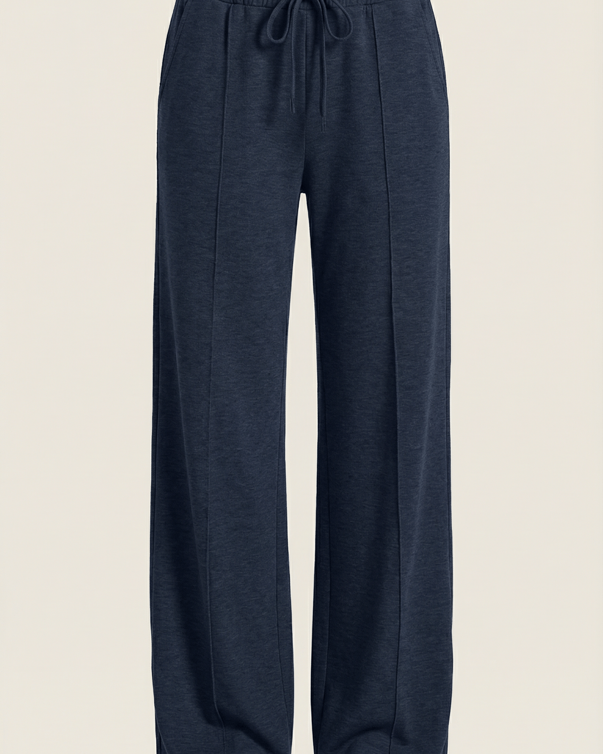 Aurazio Pantaloni a Gamba Larga con Coulisse da Donna