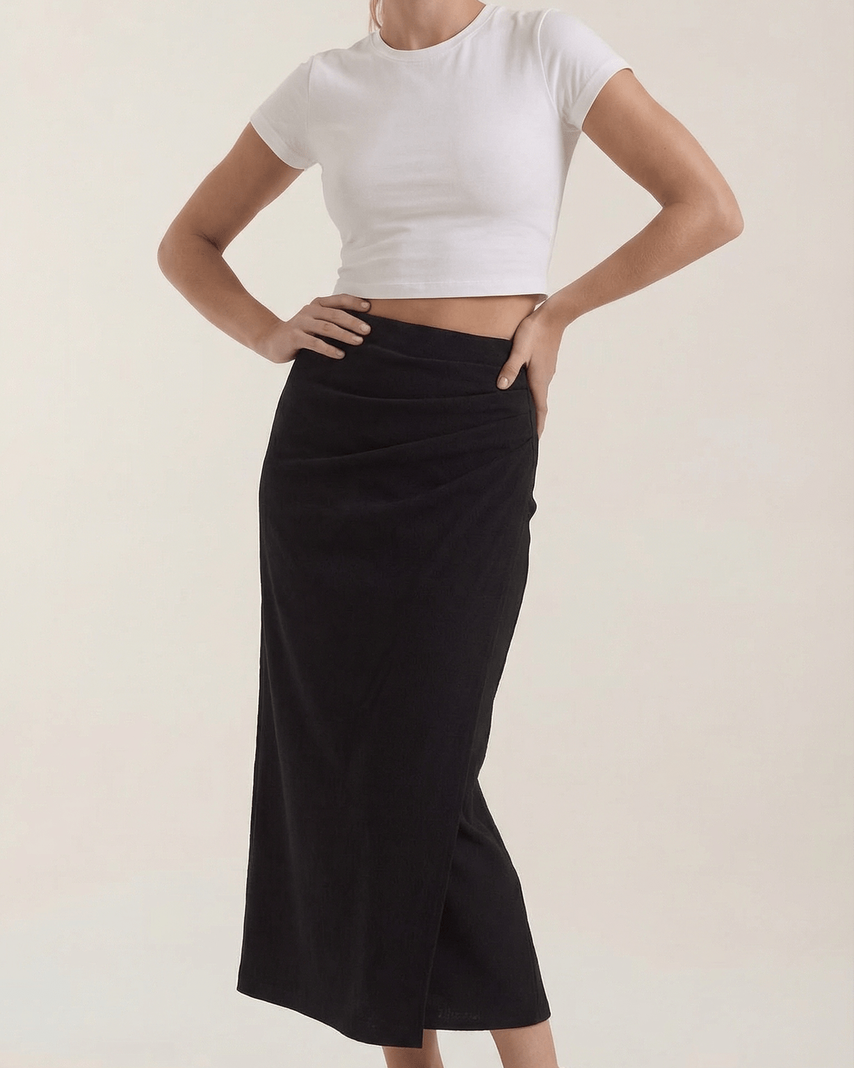 Aurazio Gonna Midi per Donna