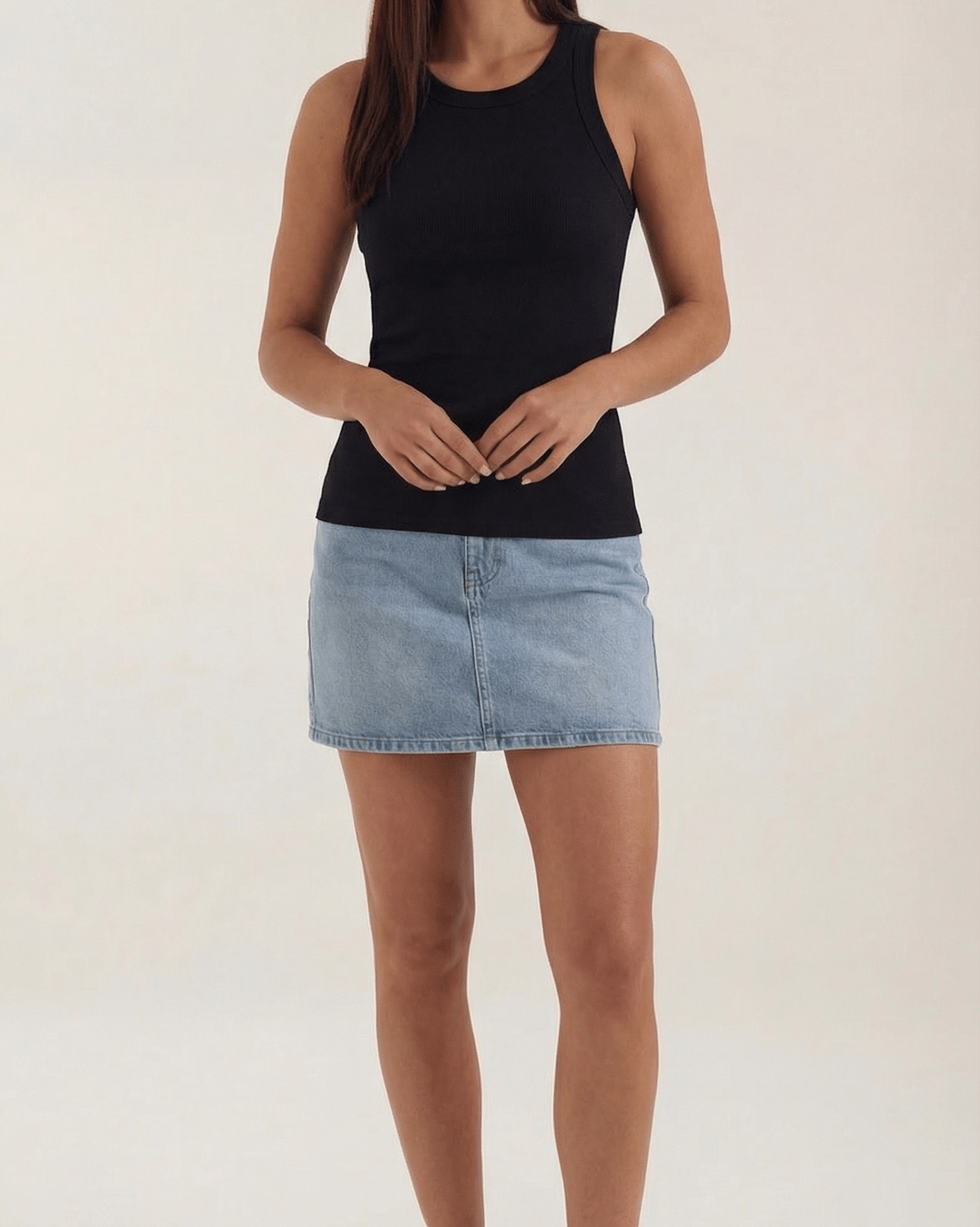 Aurazio Top Senza Maniche per Donna