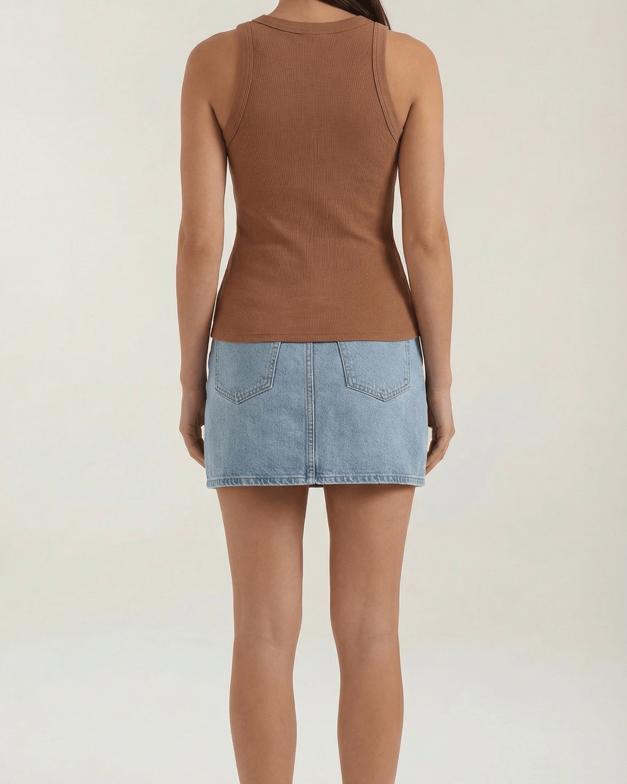 Aurazio Top Senza Maniche per Donna