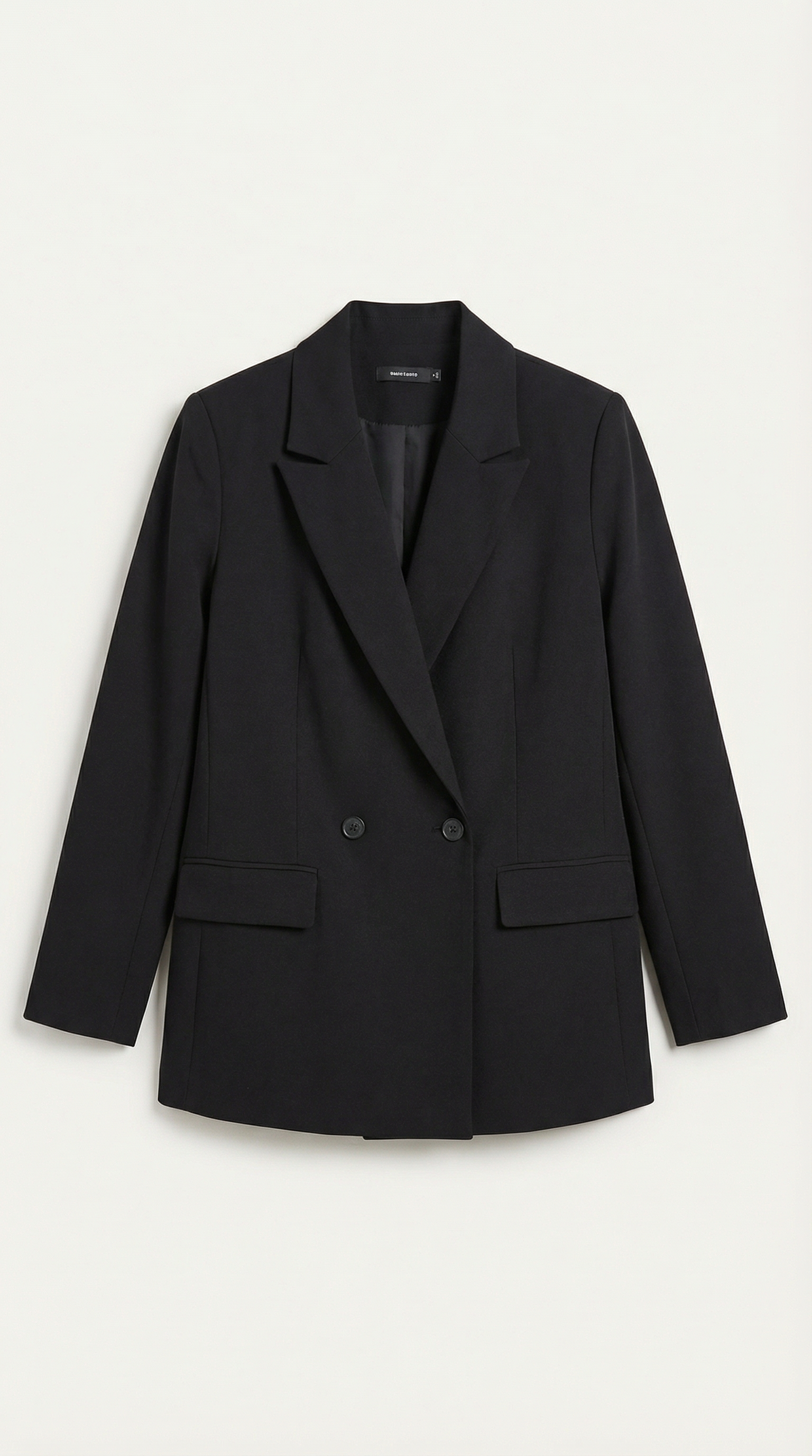 Blazer Donna Classico Longline Spalle Strutturate Sartoriale