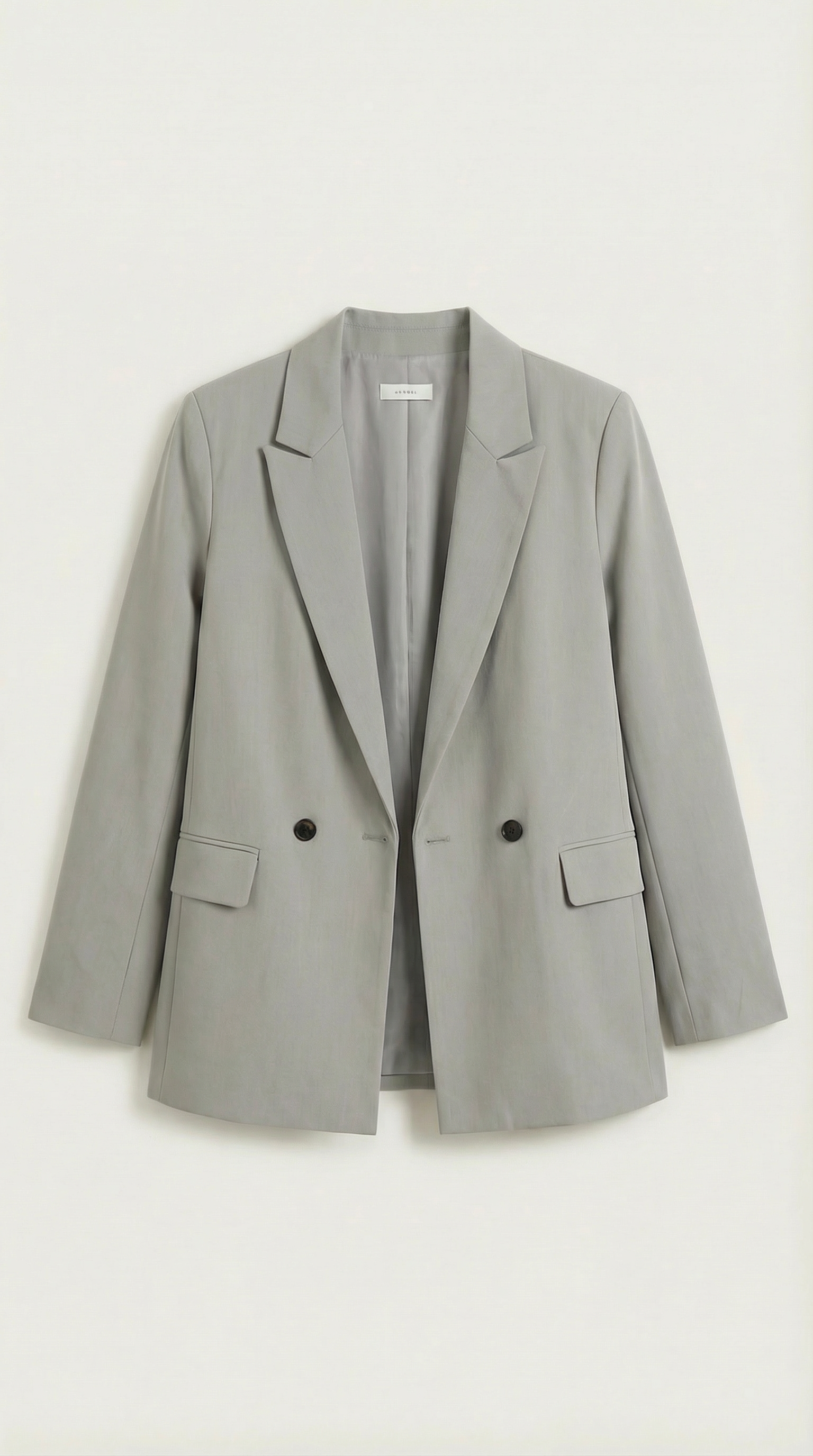 Blazer Donna Classico Longline Spalle Strutturate Sartoriale
