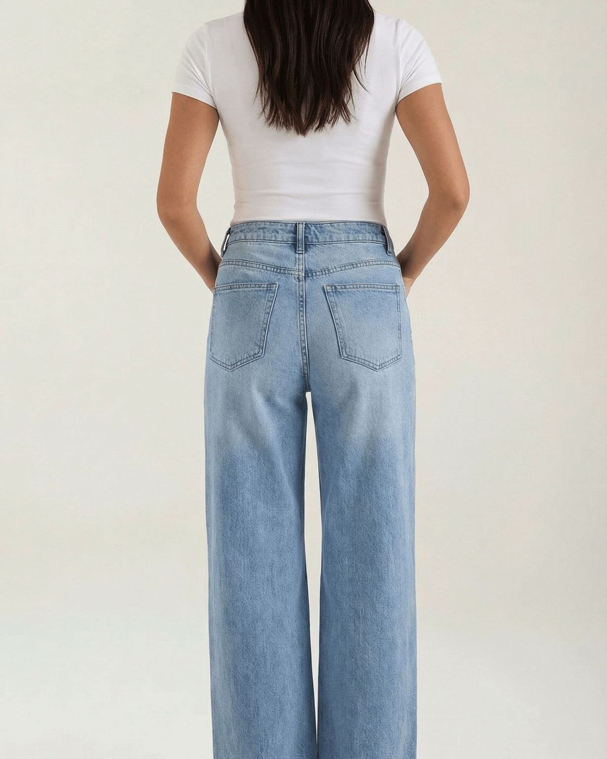 Aurazio Jeans Larghi da Donna