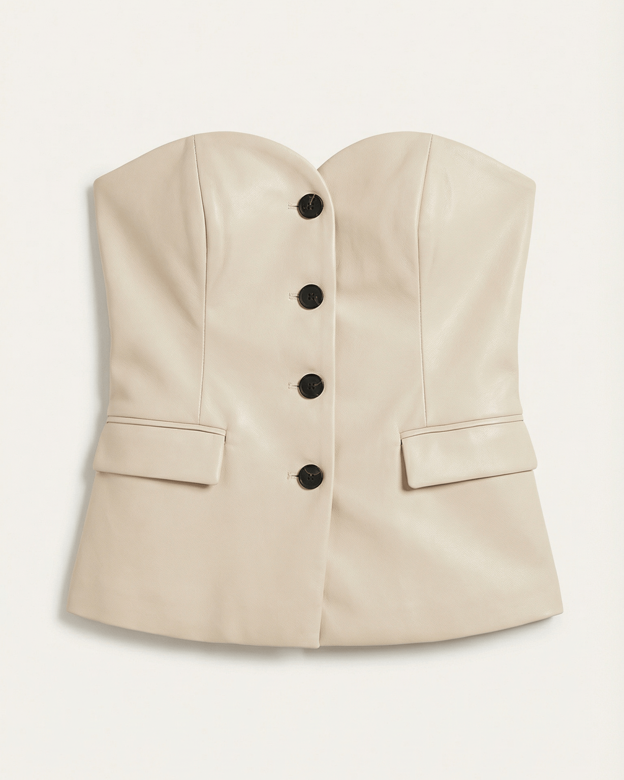 Aurazio Top Blazer Senza Spalline da Donna