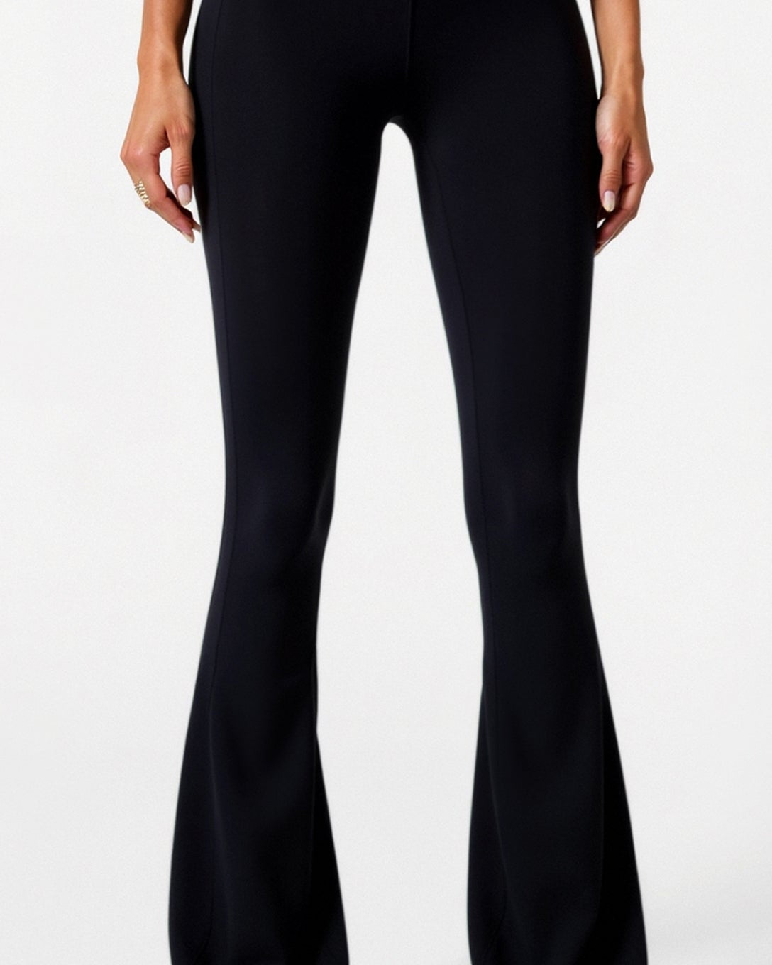 Aurazio Leggings a Campana da Donna