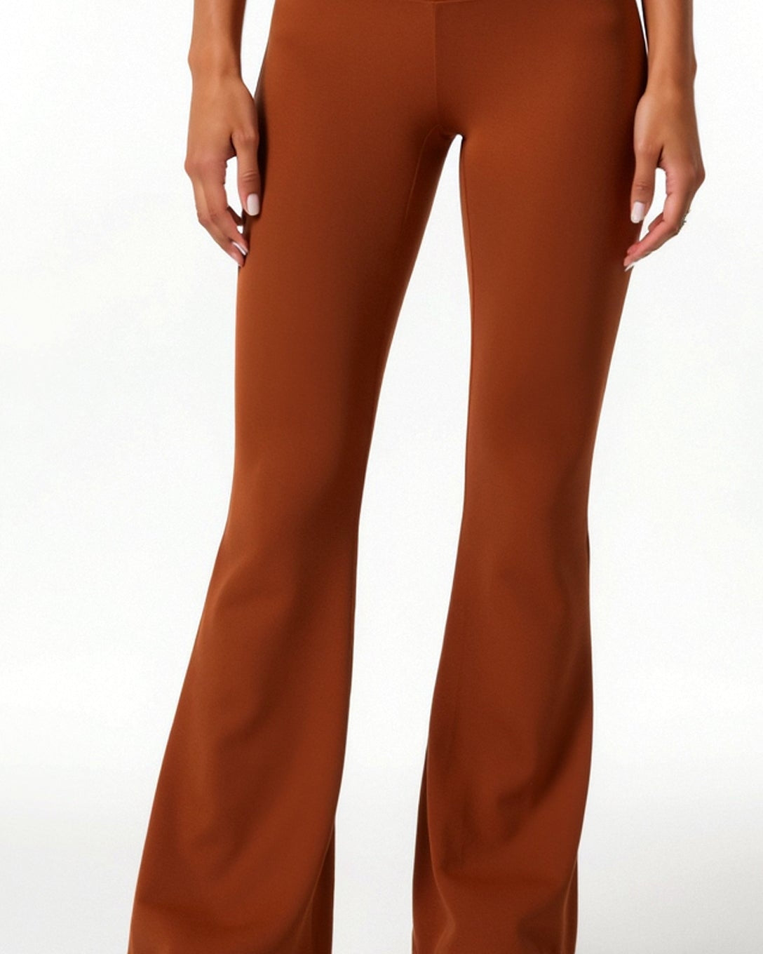 Aurazio Leggings a Campana da Donna