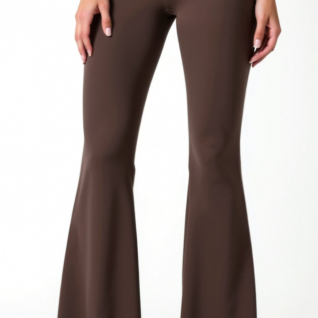 Aurazio Leggings a Campana da Donna