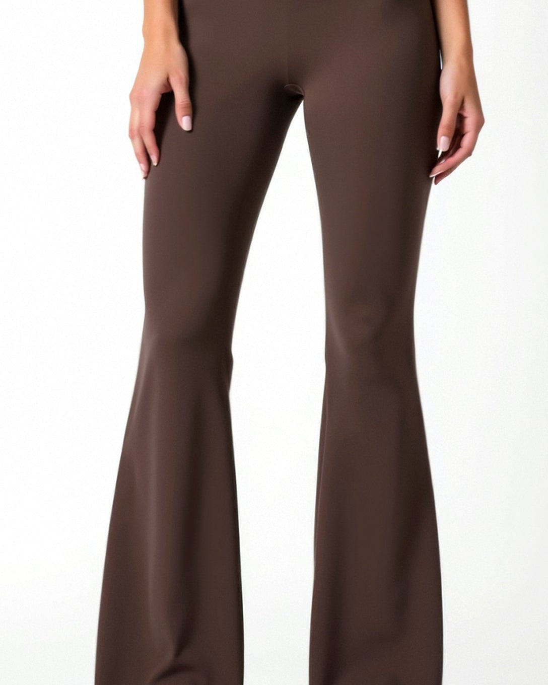 Aurazio Leggings a Campana da Donna