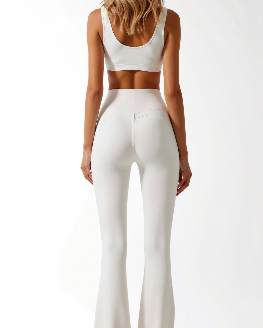 Aurazio Leggings a Campana da Donna