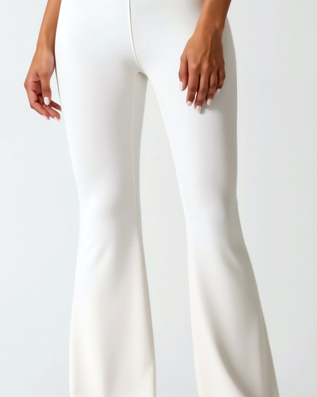 Aurazio Leggings a Campana da Donna