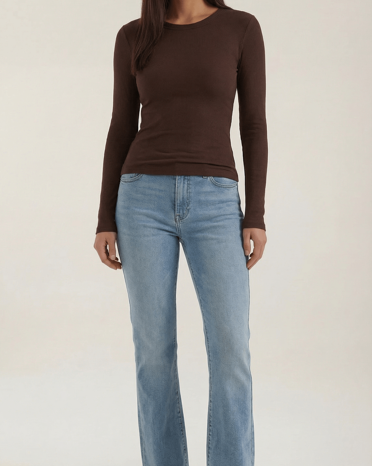 Aurazio Maglia a Maniche Lunghe da Donna