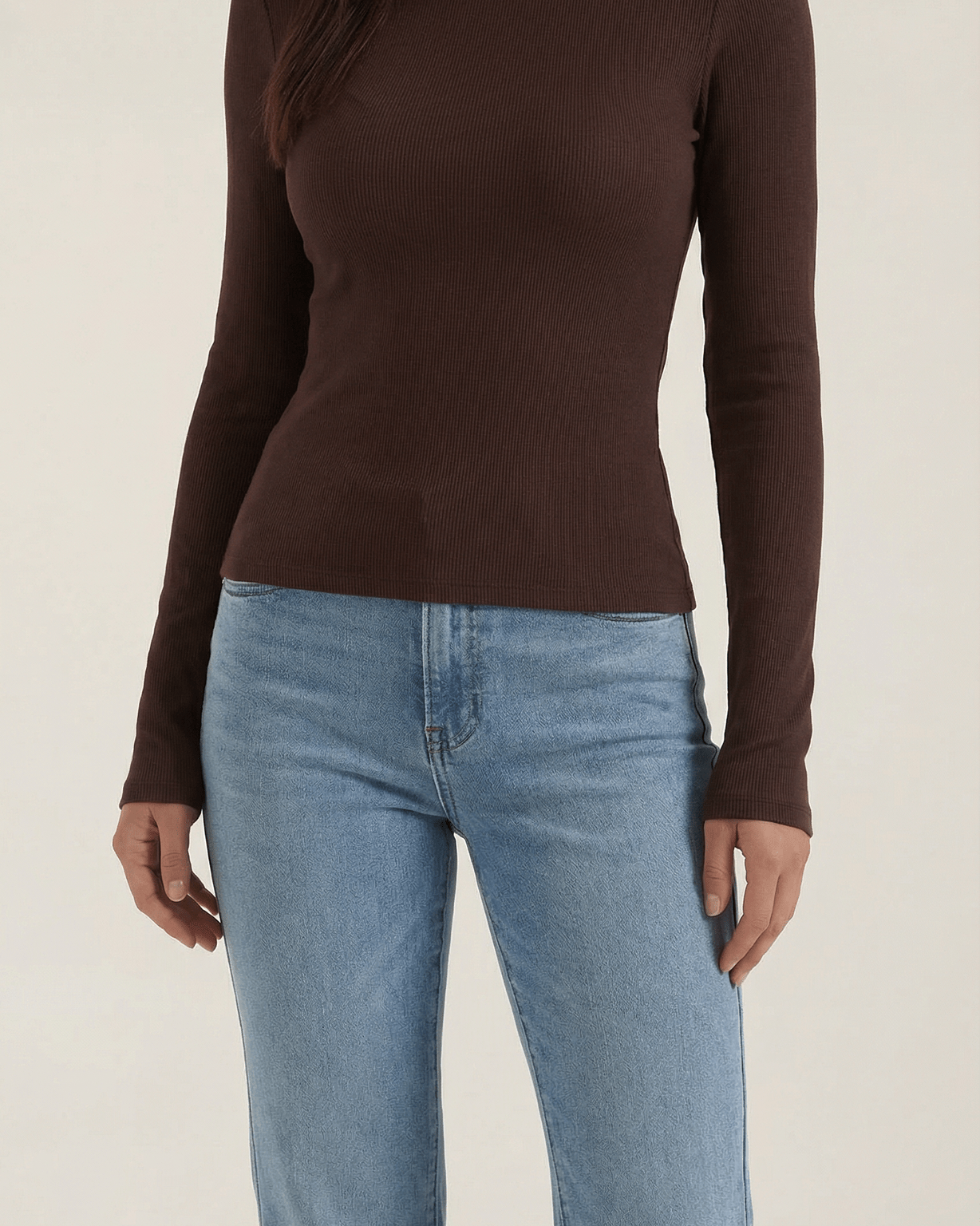 Aurazio Maglia a Maniche Lunghe da Donna