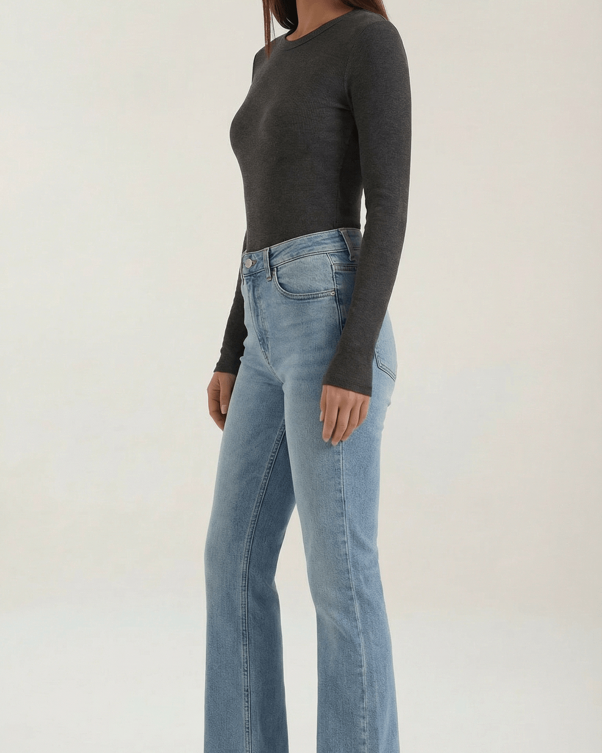 Aurazio Maglia a Maniche Lunghe da Donna