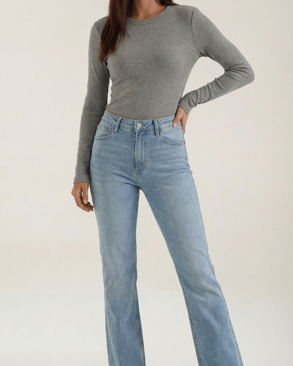 Aurazio Maglia a Maniche Lunghe da Donna