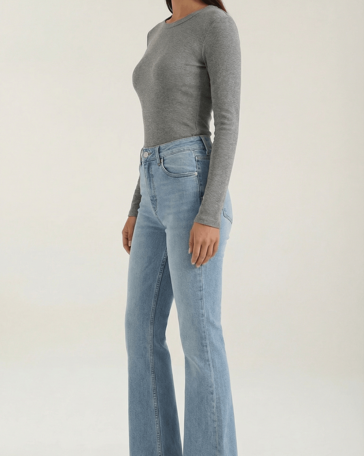 Aurazio Maglia a Maniche Lunghe da Donna