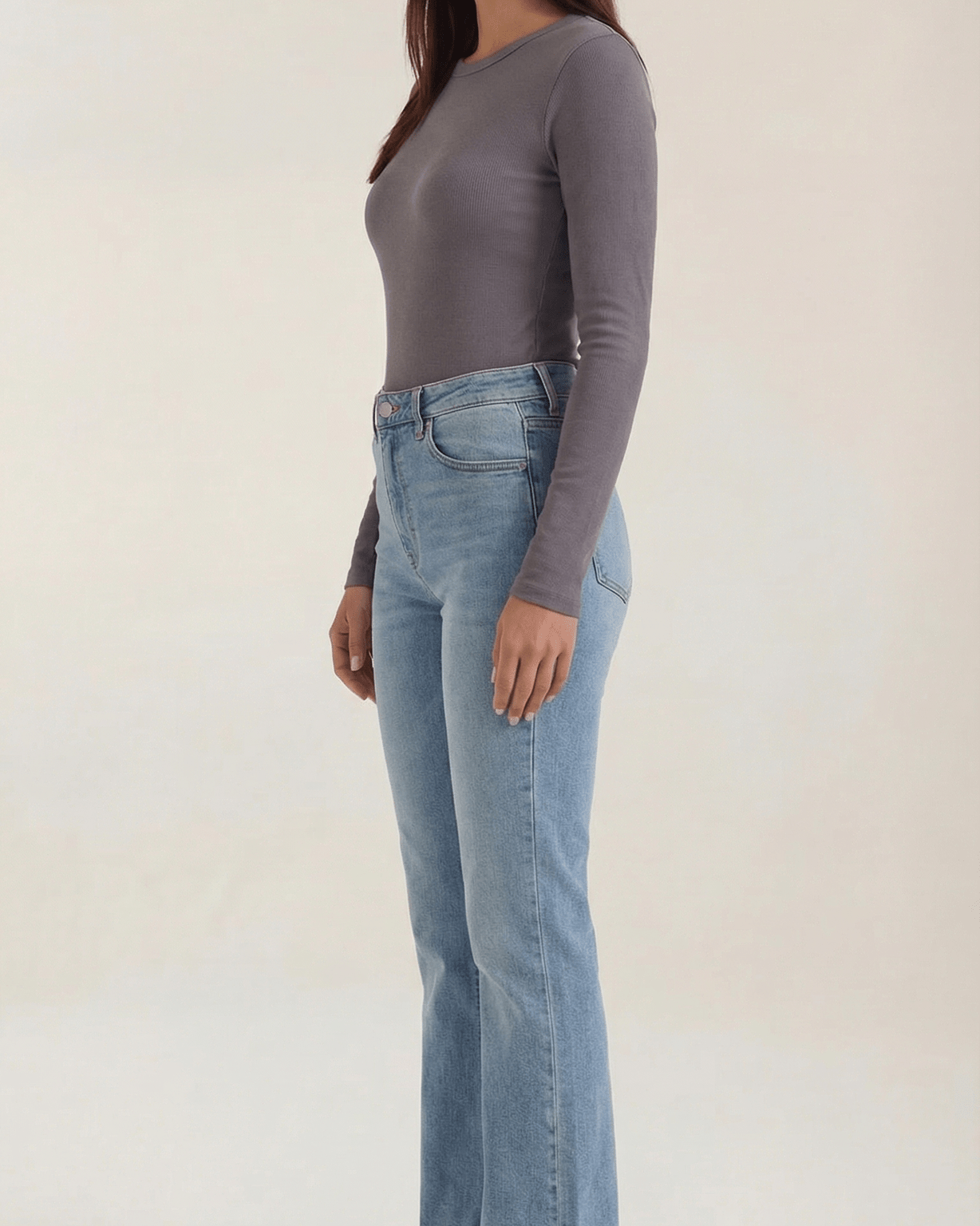 Aurazio Maglia a Maniche Lunghe da Donna