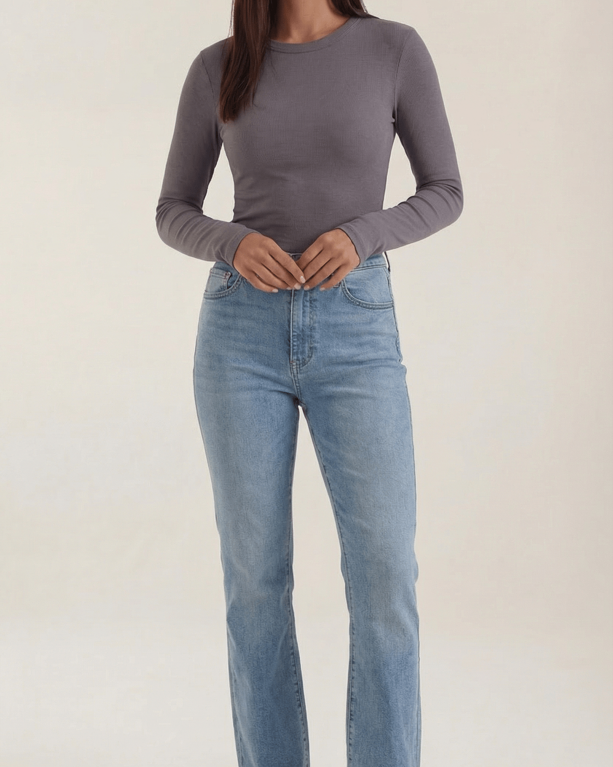 Aurazio Maglia a Maniche Lunghe da Donna