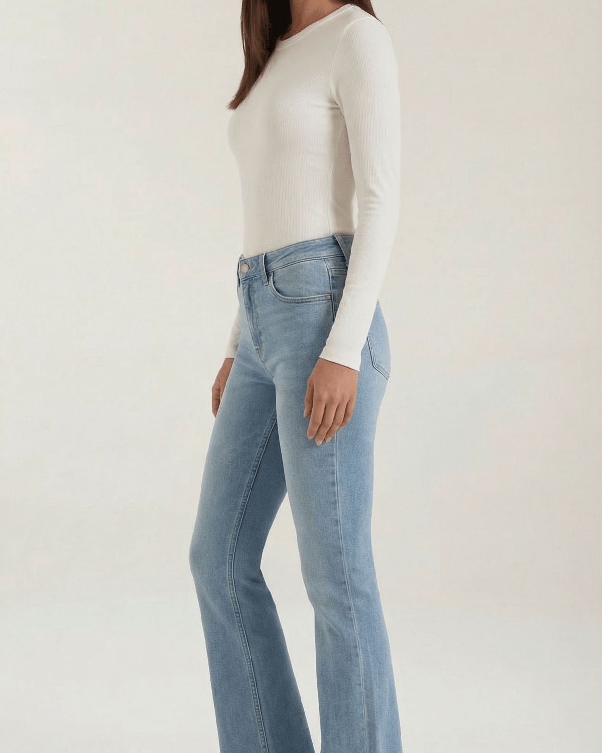 Aurazio Maglia a Maniche Lunghe da Donna