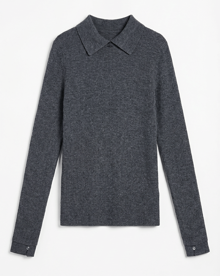 Aurazio Maglia con Colletto per Donna