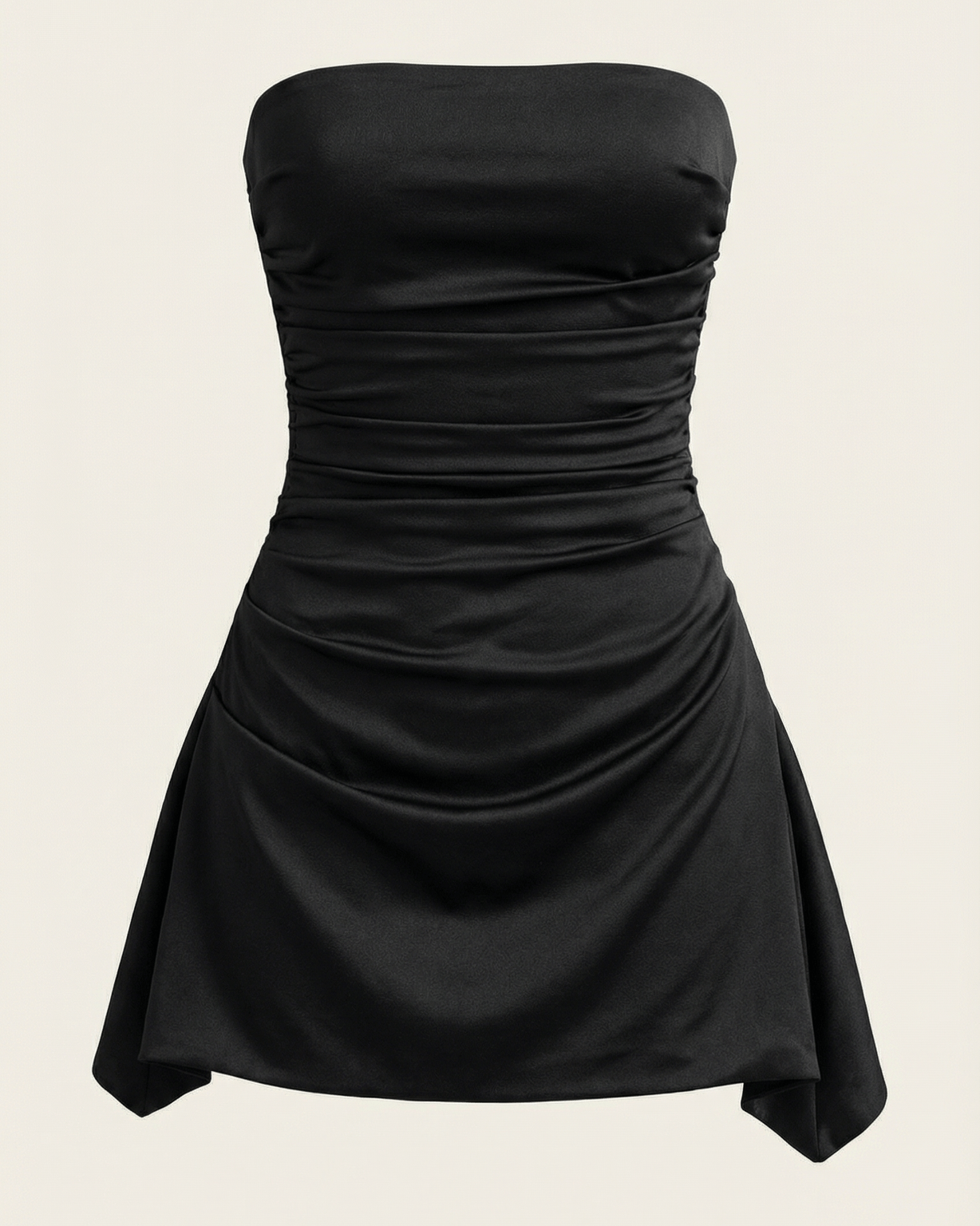 Aurazio Abito Corto Strapless da Donna