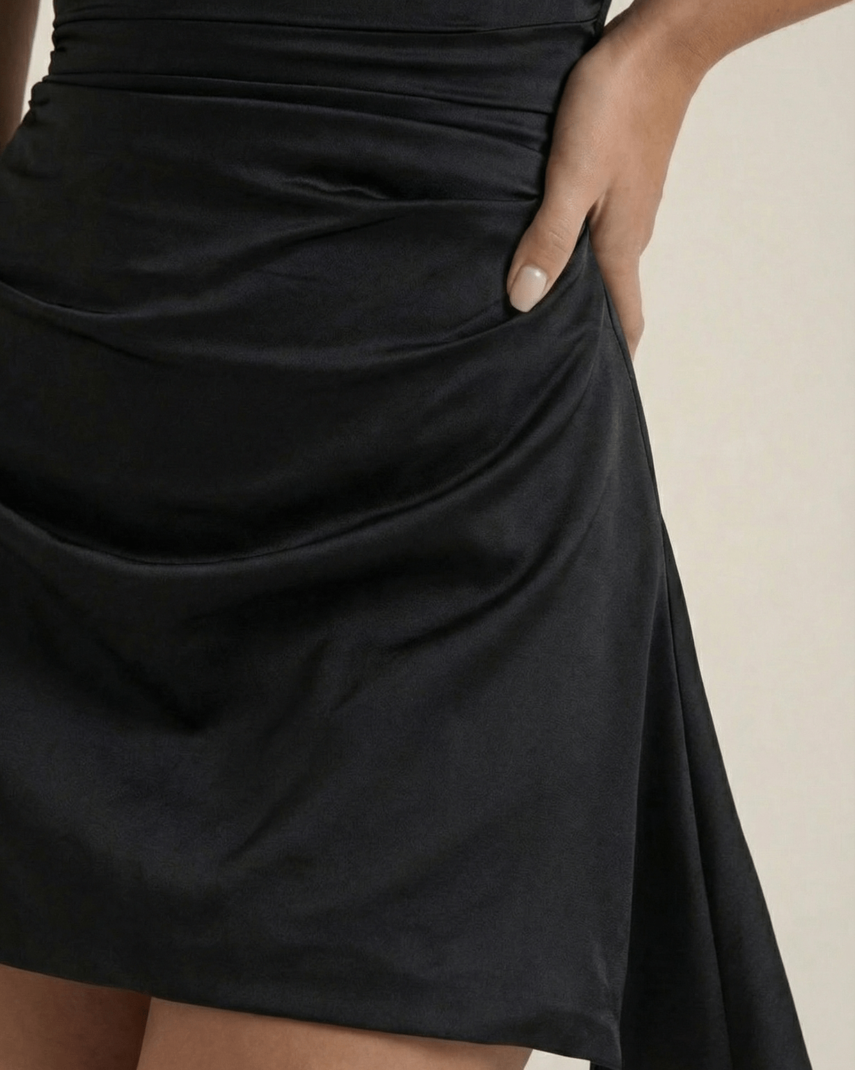 Aurazio Abito Corto Strapless da Donna