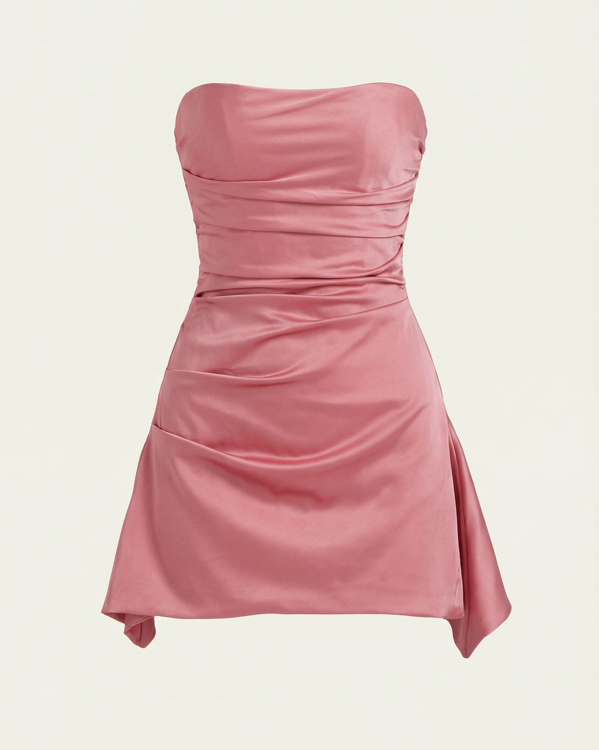 Aurazio Abito Corto Strapless da Donna