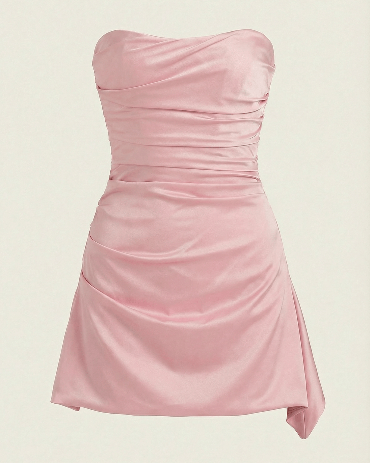 Aurazio Abito Corto Strapless da Donna