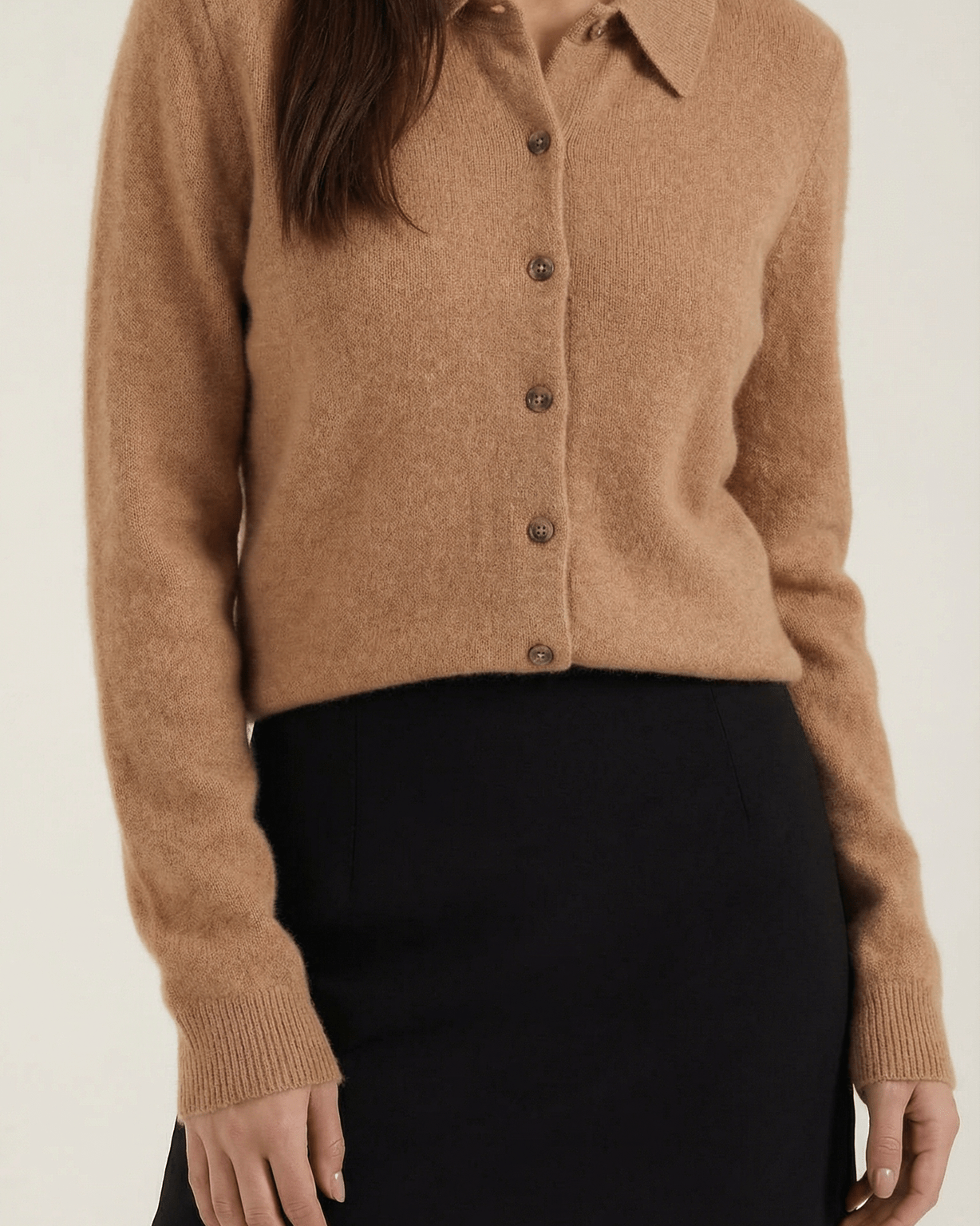 Aurazio Cardigan Con Colletto Bottonato Per Donna