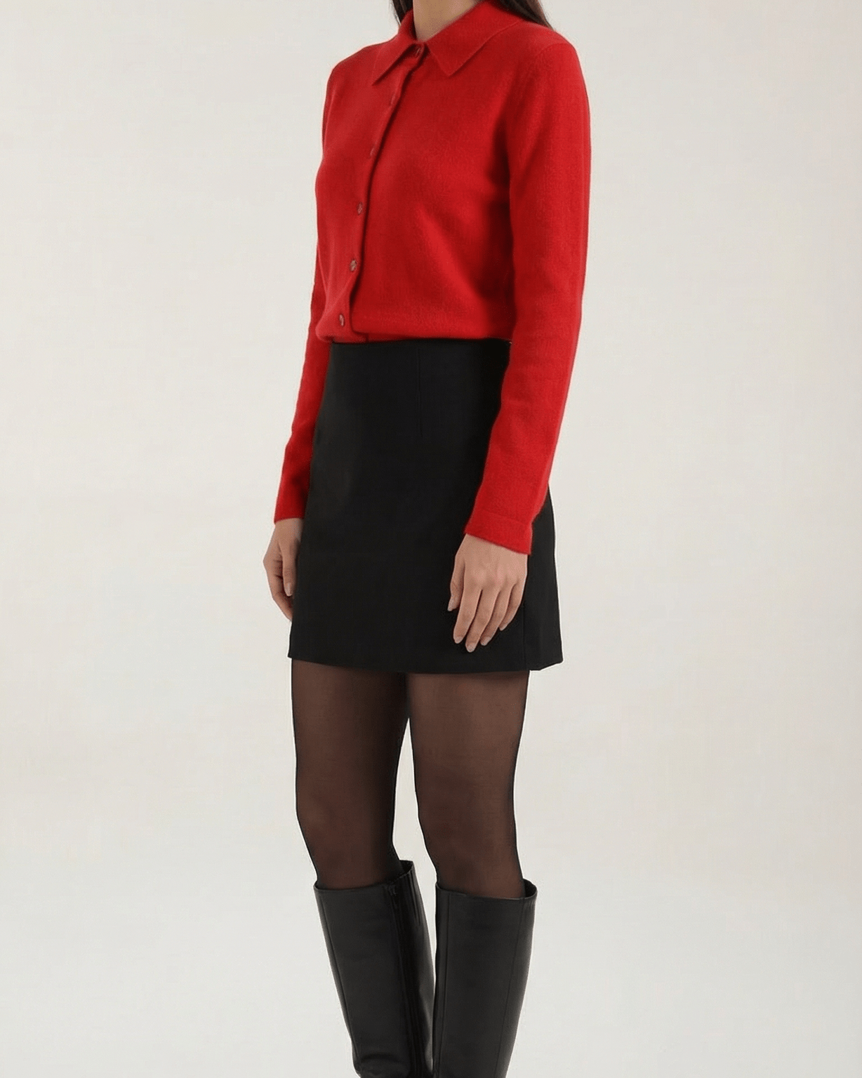 Aurazio Cardigan Con Colletto Bottonato Per Donna