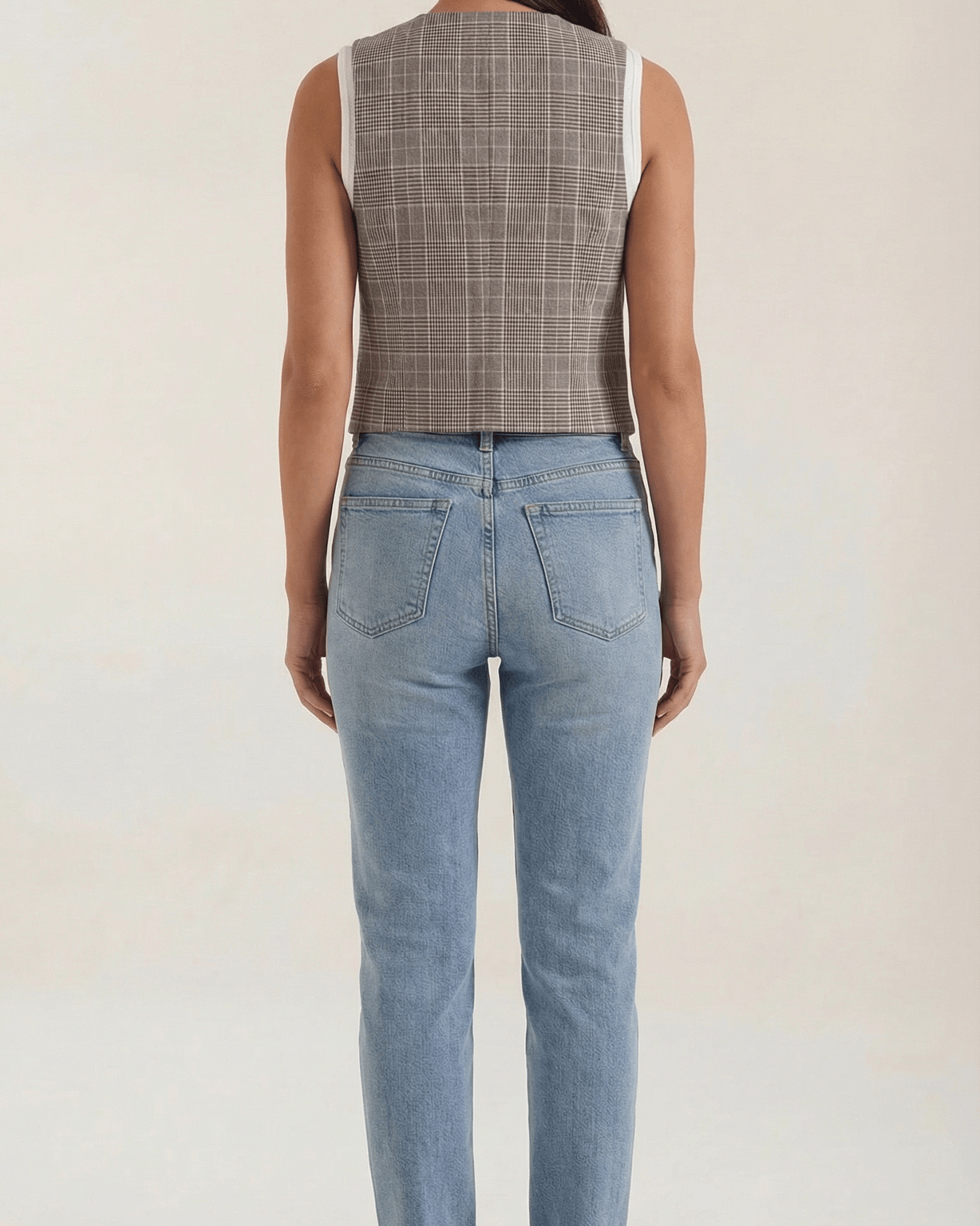 Aurazio Gilet Monopetto da Donna