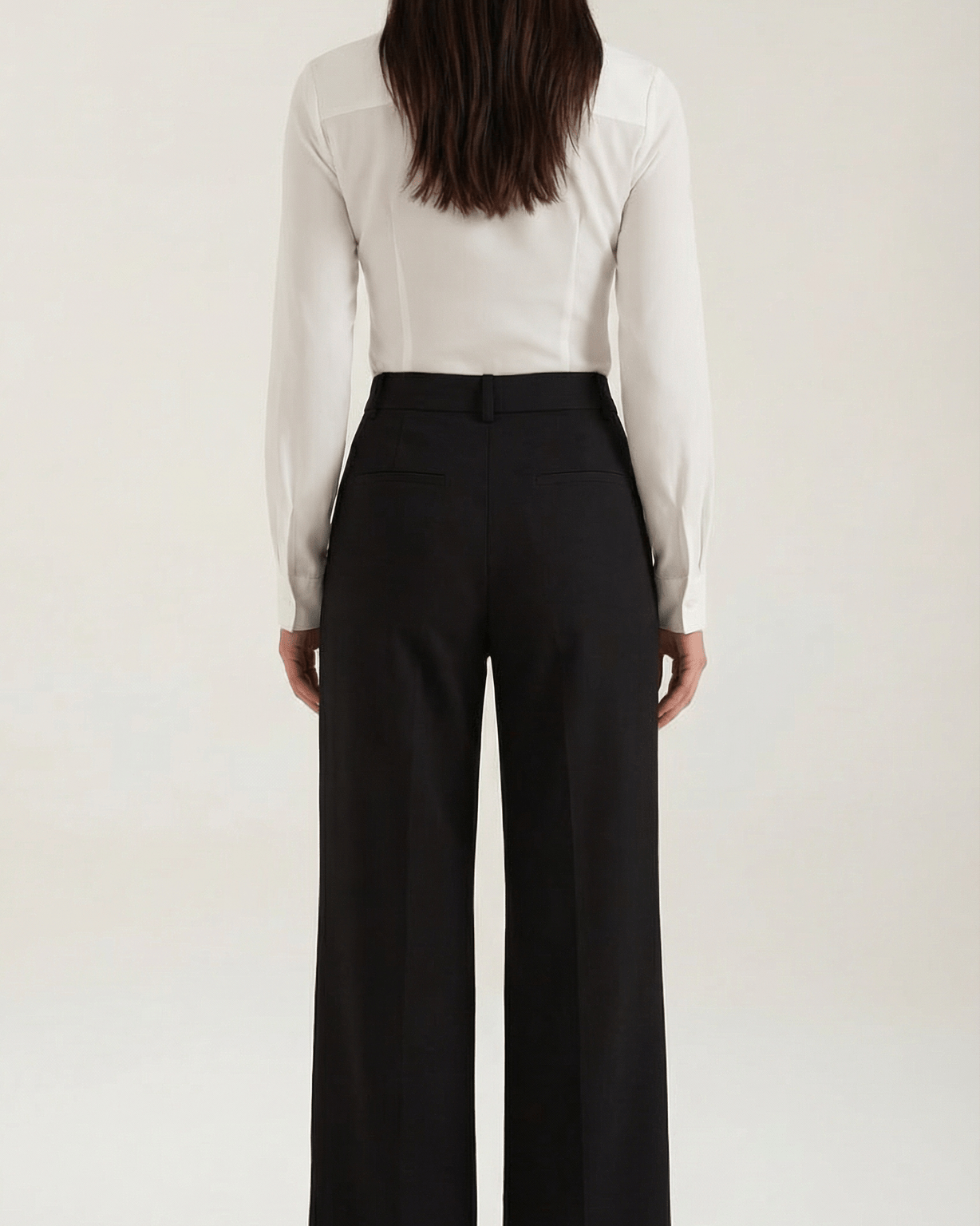 Aurazio Pantaloni a Gamba Larga da Donna