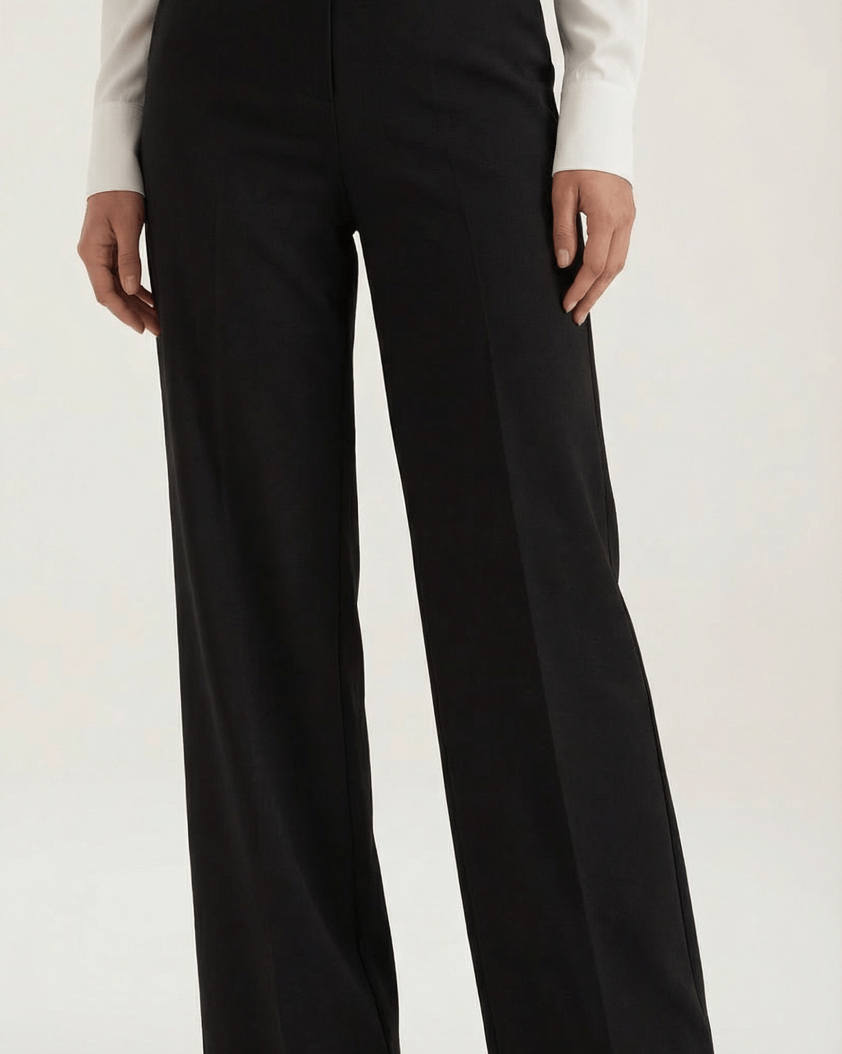 Aurazio Pantaloni a Gamba Larga da Donna