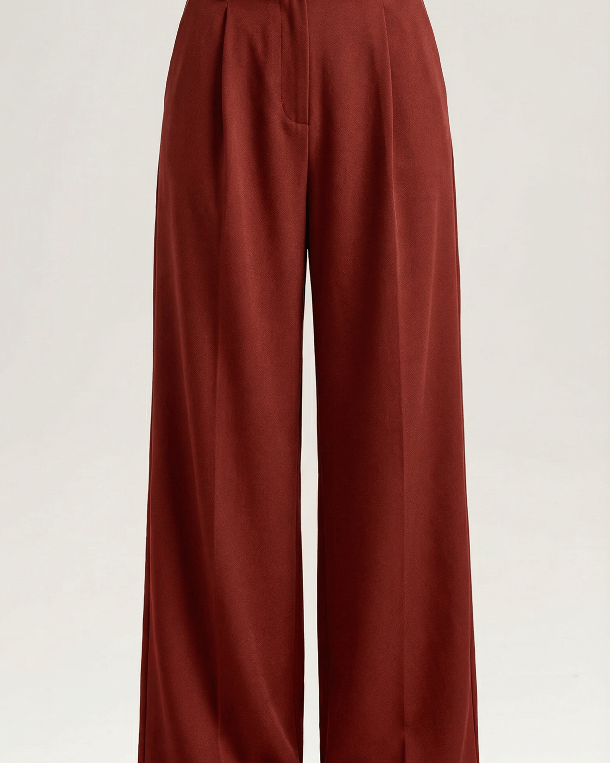 Aurazio Pantaloni a Gamba Larga da Donna