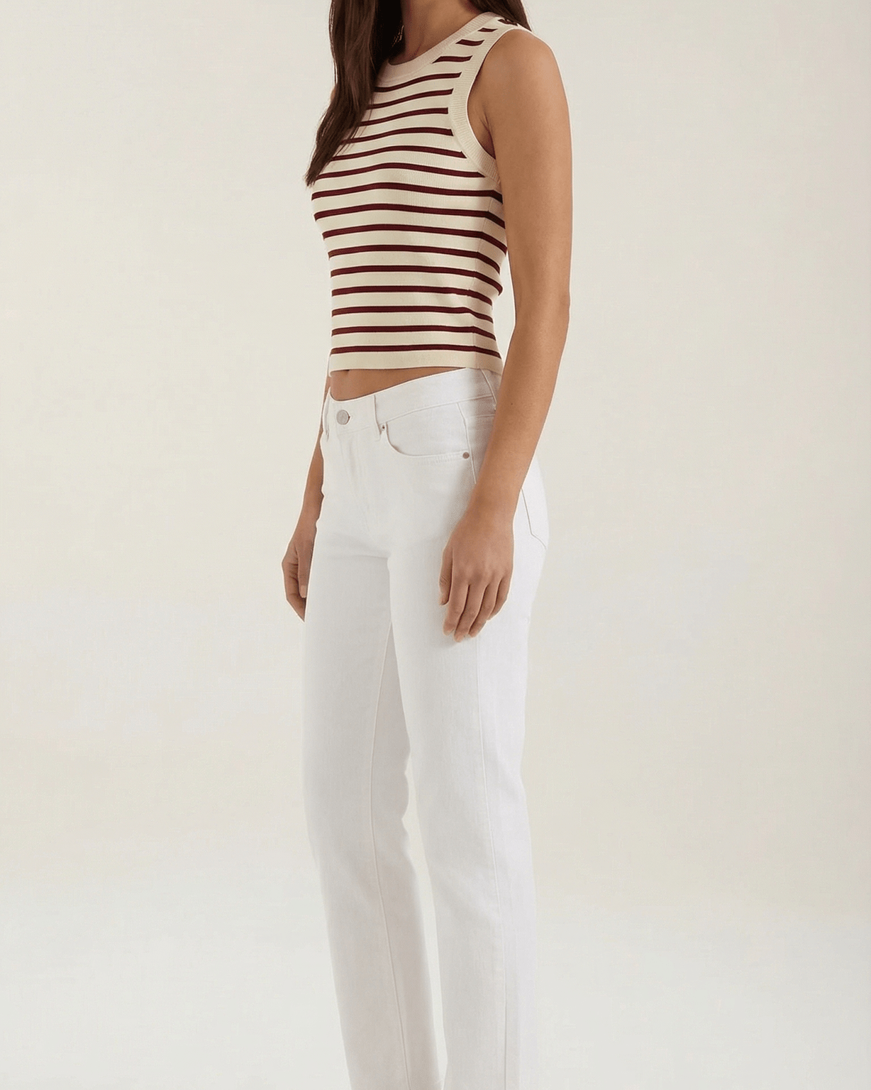 Aurazio Canotta a Righe da Donna