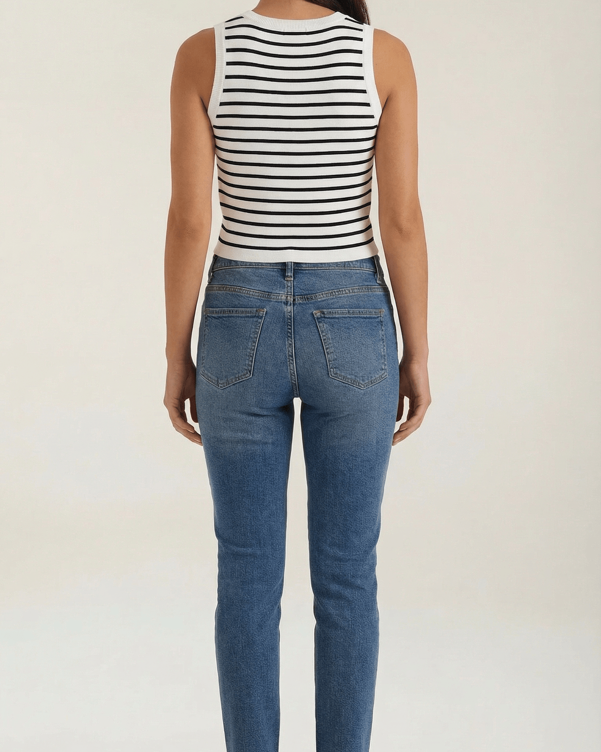 Aurazio Canotta a Righe da Donna