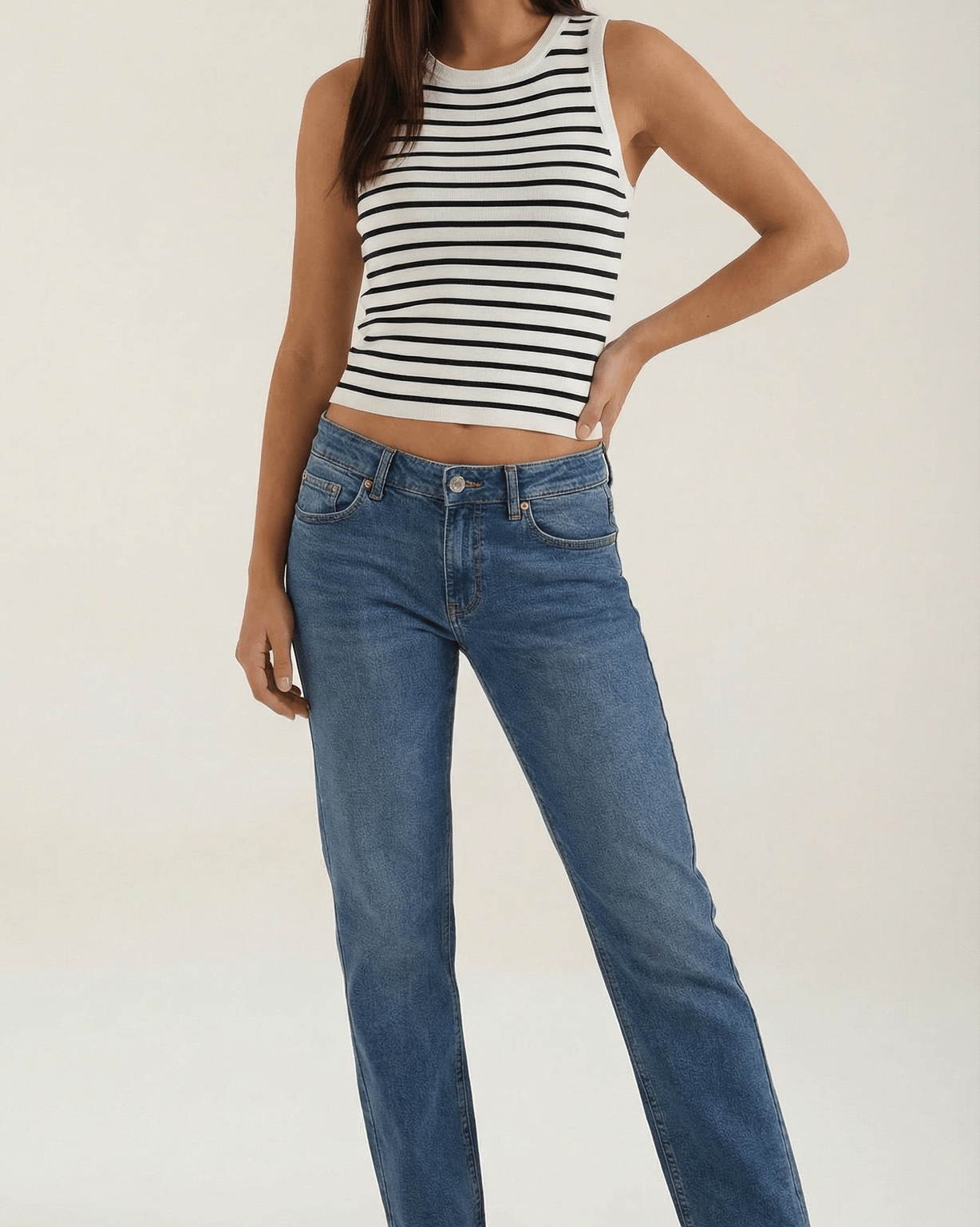 Aurazio Canotta a Righe da Donna