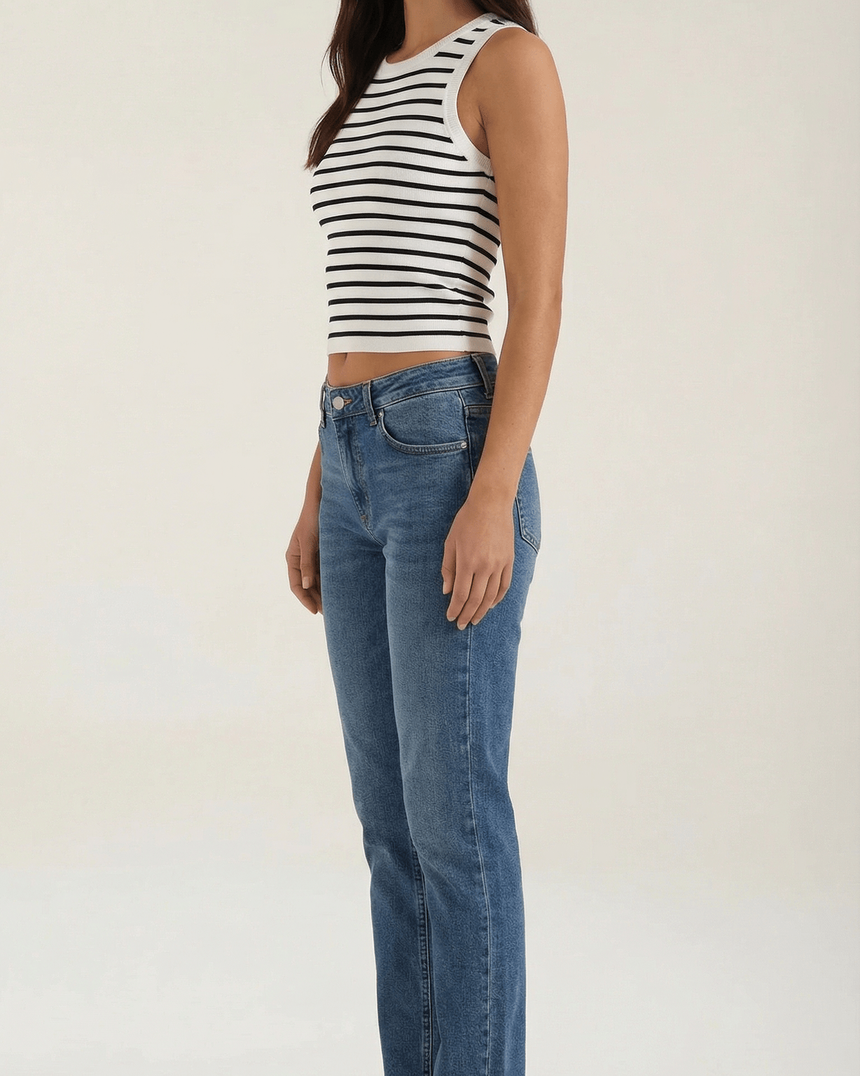 Aurazio Canotta a Righe da Donna