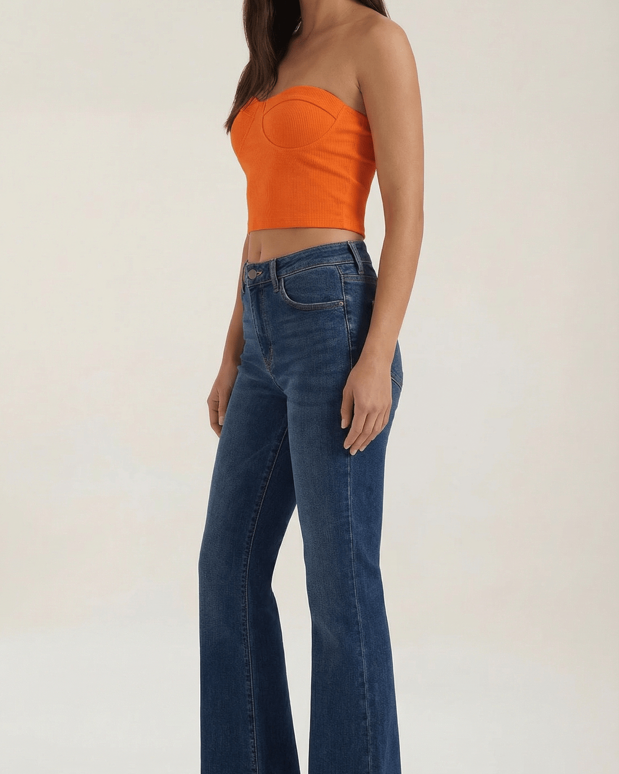 Aurazio Canotta Senza Spalline da Donna