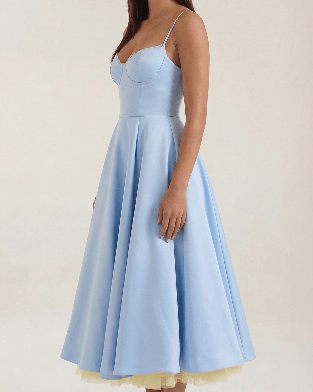 Aurazio Abito Midi in Tulle per Donna