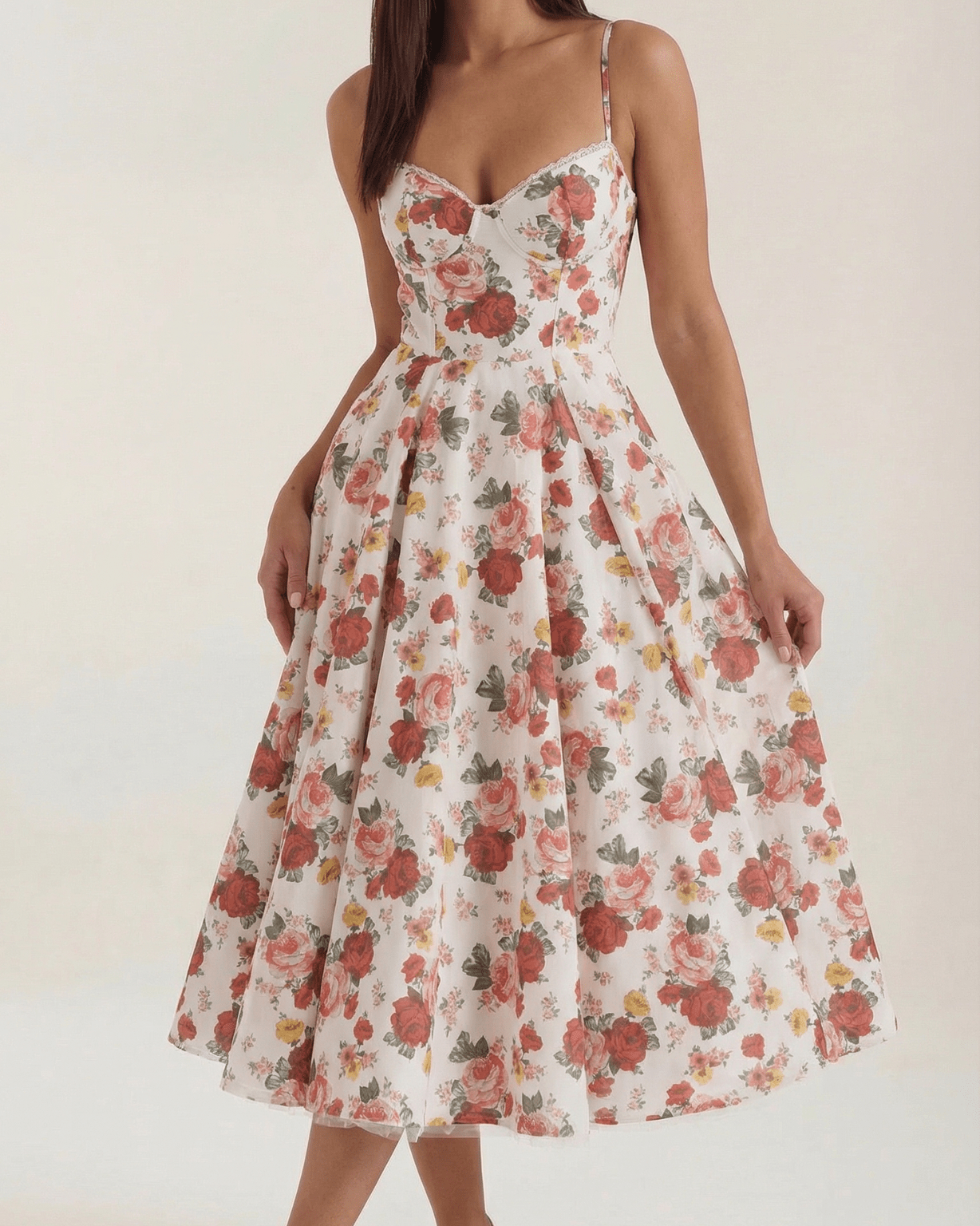 Aurazio Abito Midi in Tulle per Donna