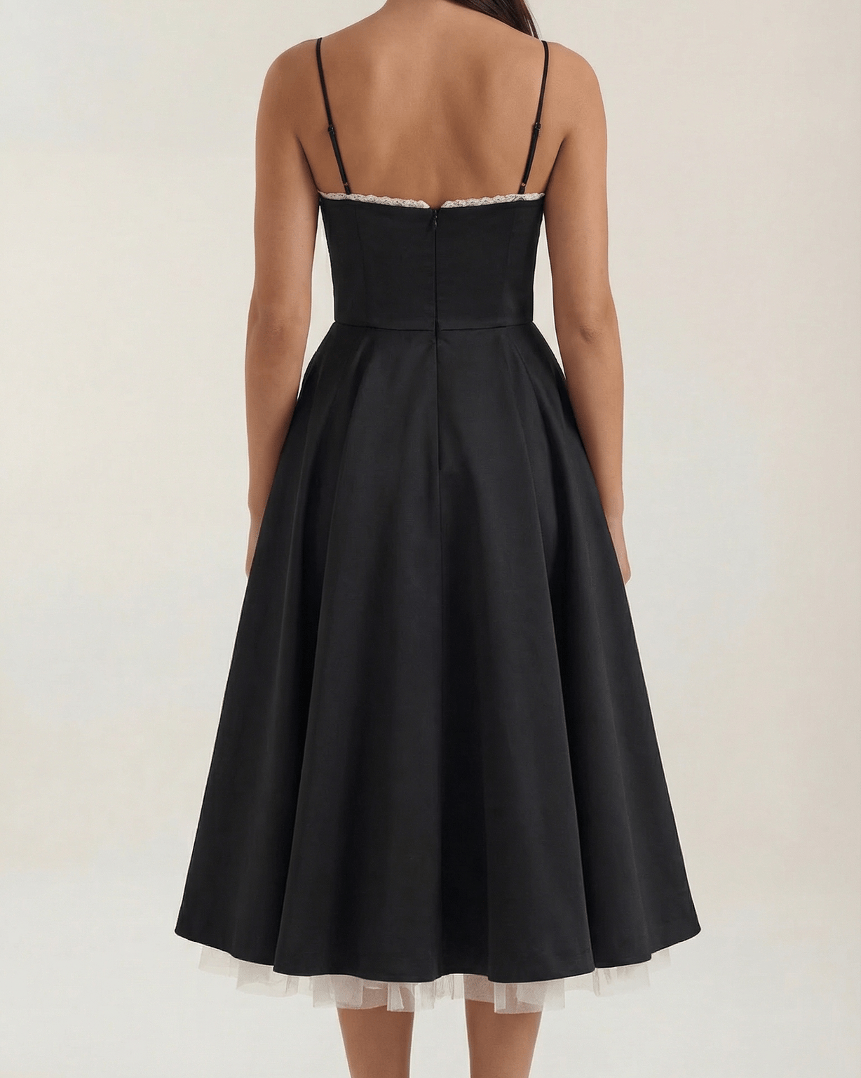 Aurazio Abito Midi in Tulle per Donna