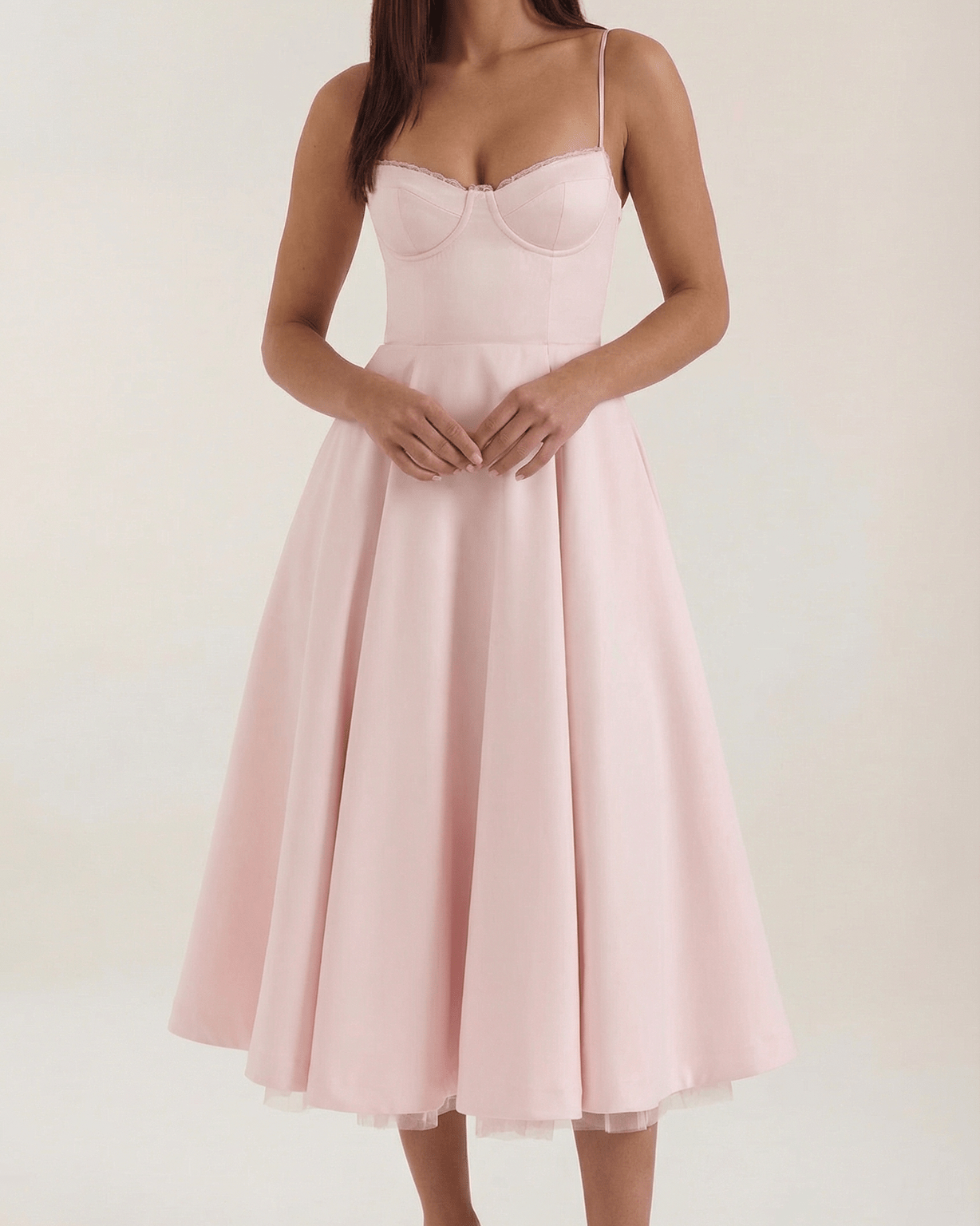 Aurazio Abito Midi in Tulle per Donna