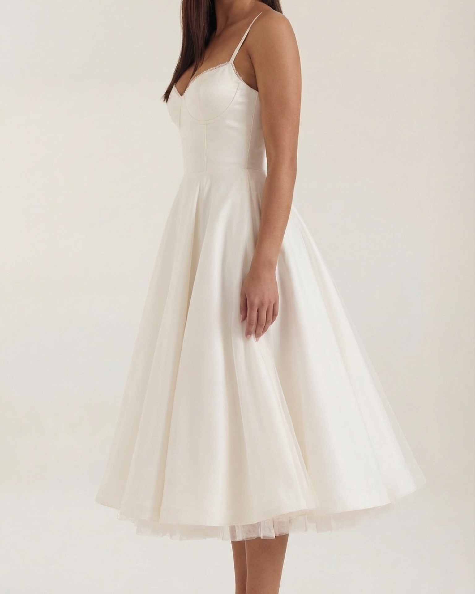 Aurazio Abito Midi in Tulle per Donna