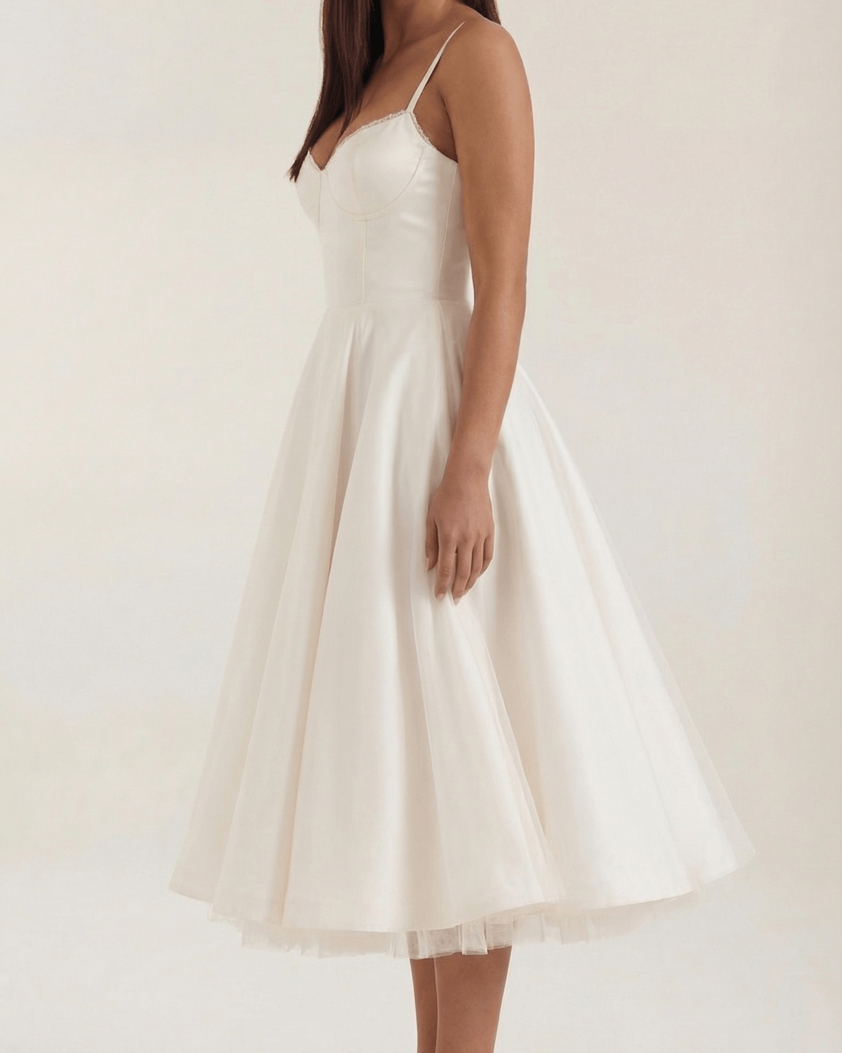 Aurazio Abito Midi in Tulle per Donna