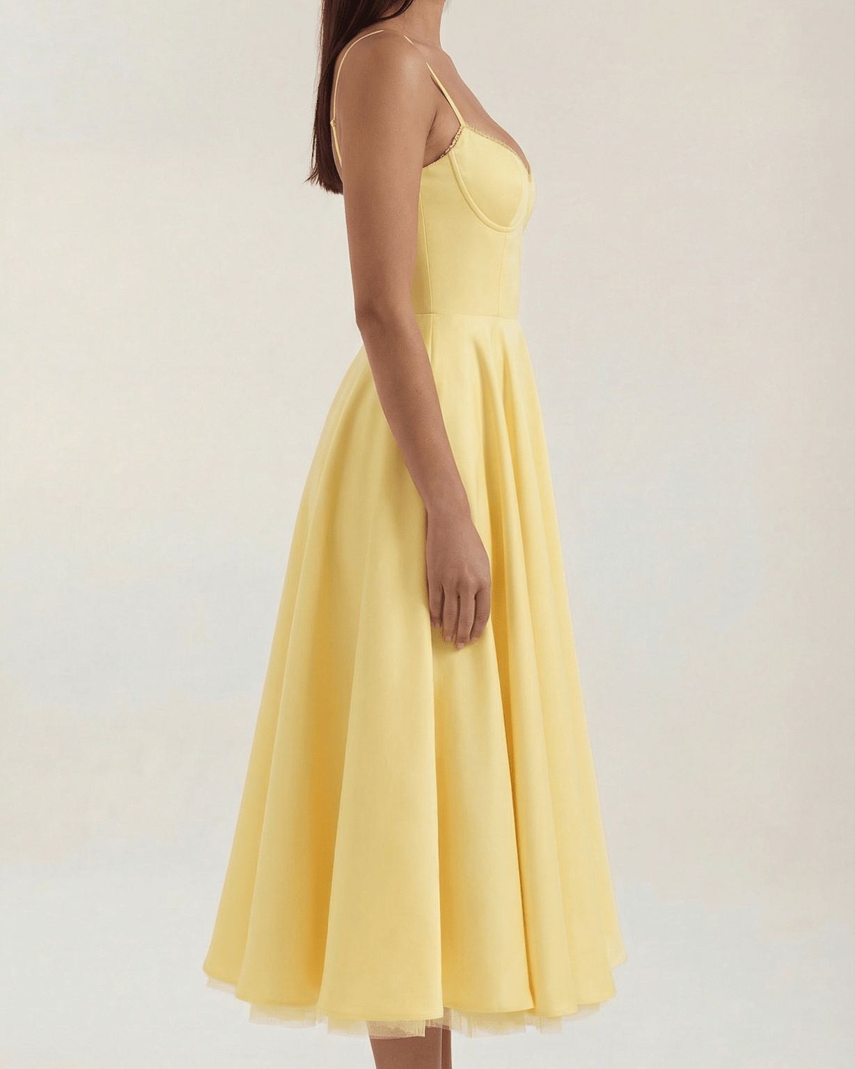 Aurazio Abito Midi in Tulle per Donna