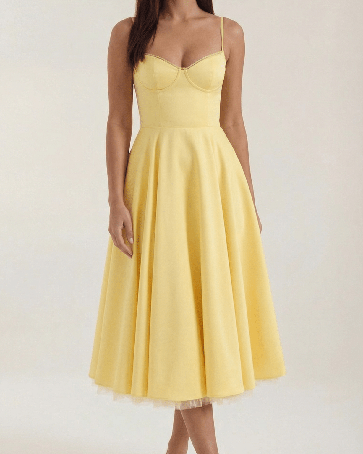 Aurazio Abito Midi in Tulle per Donna