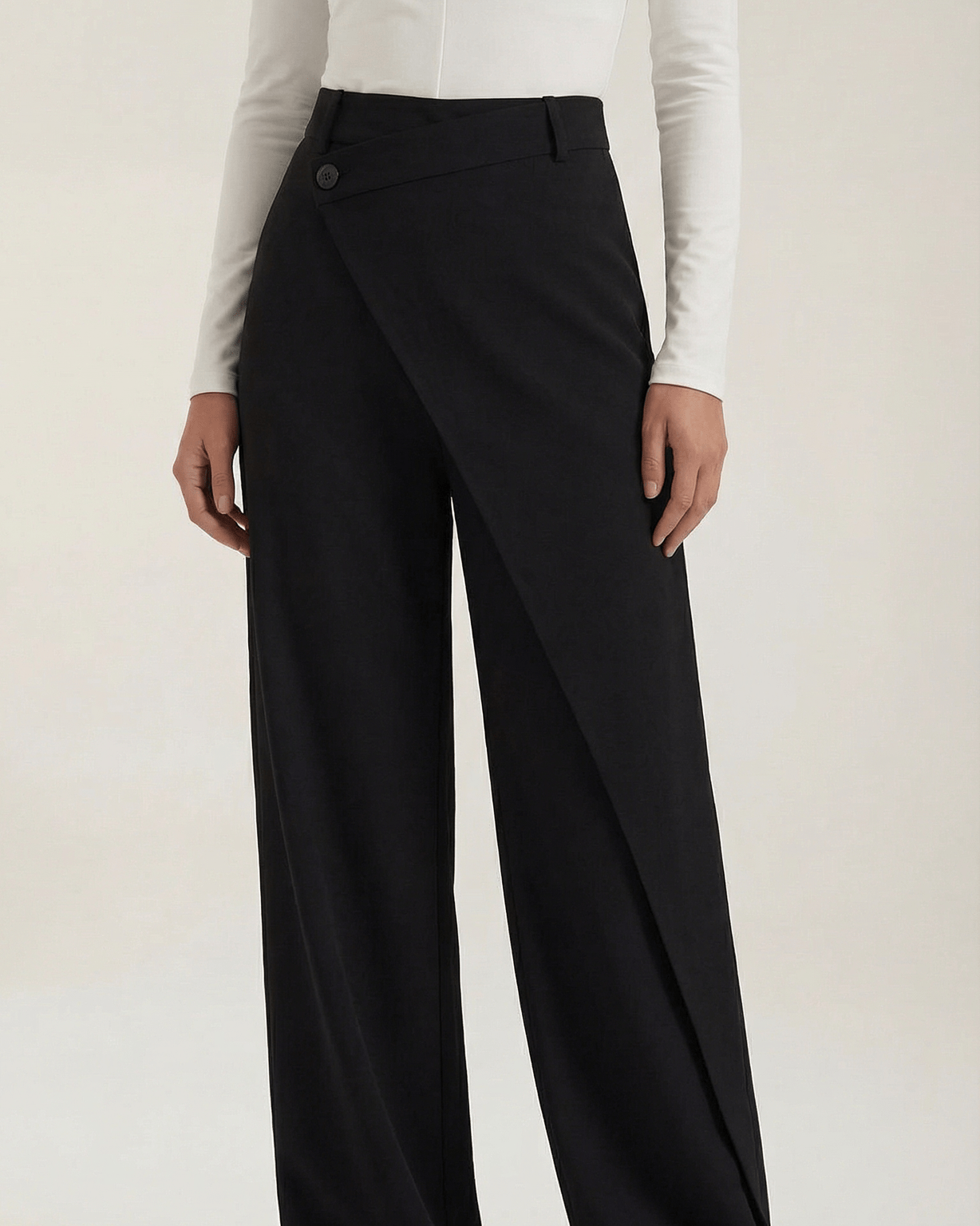 Aurazio Pantaloni Asimmetrici Da Donna