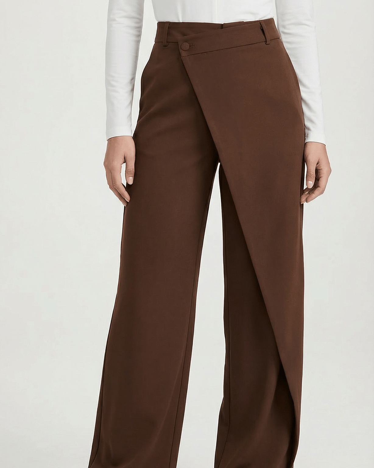 Aurazio Pantaloni Asimmetrici Da Donna