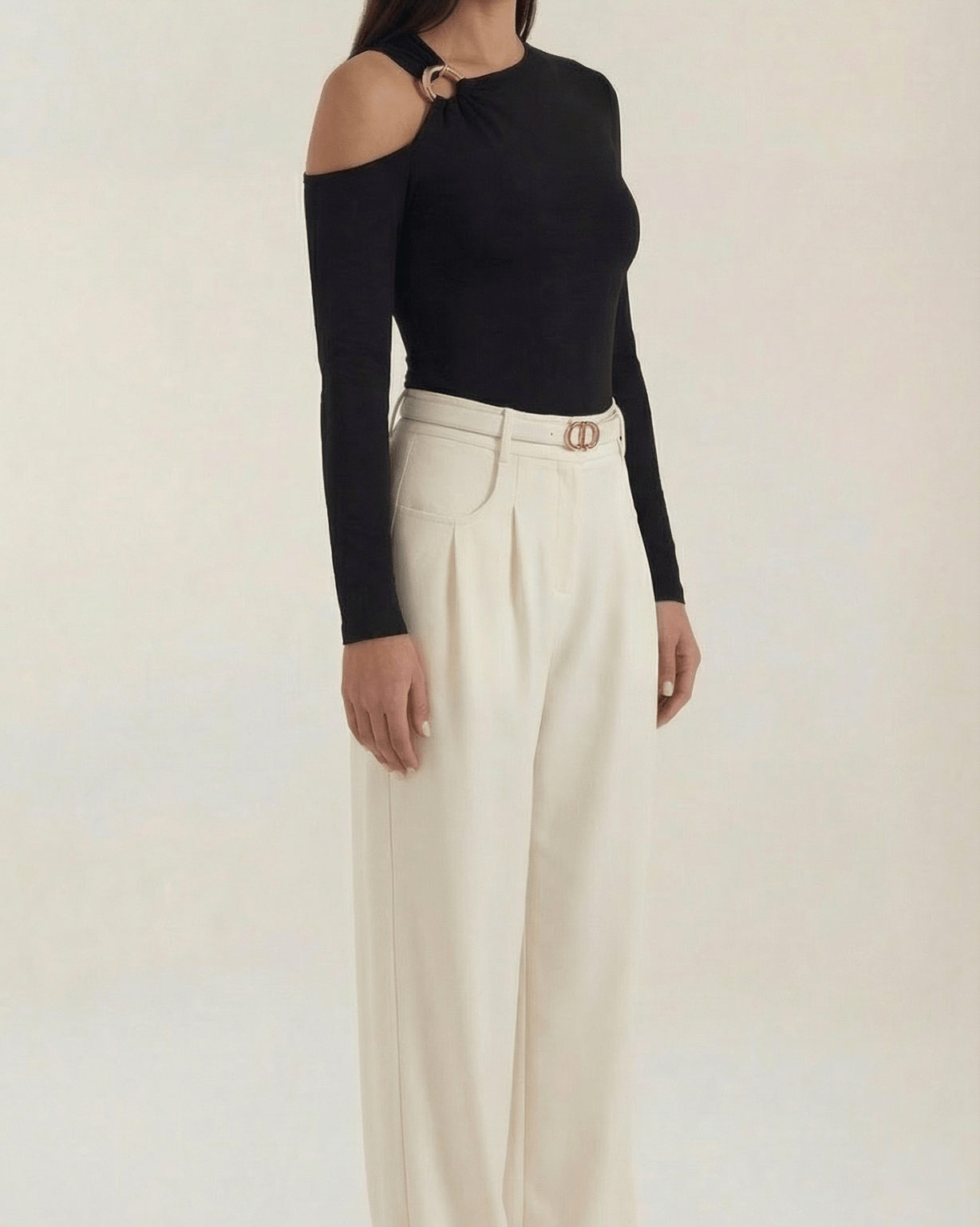 Aurazio Top Monospalla da Donna